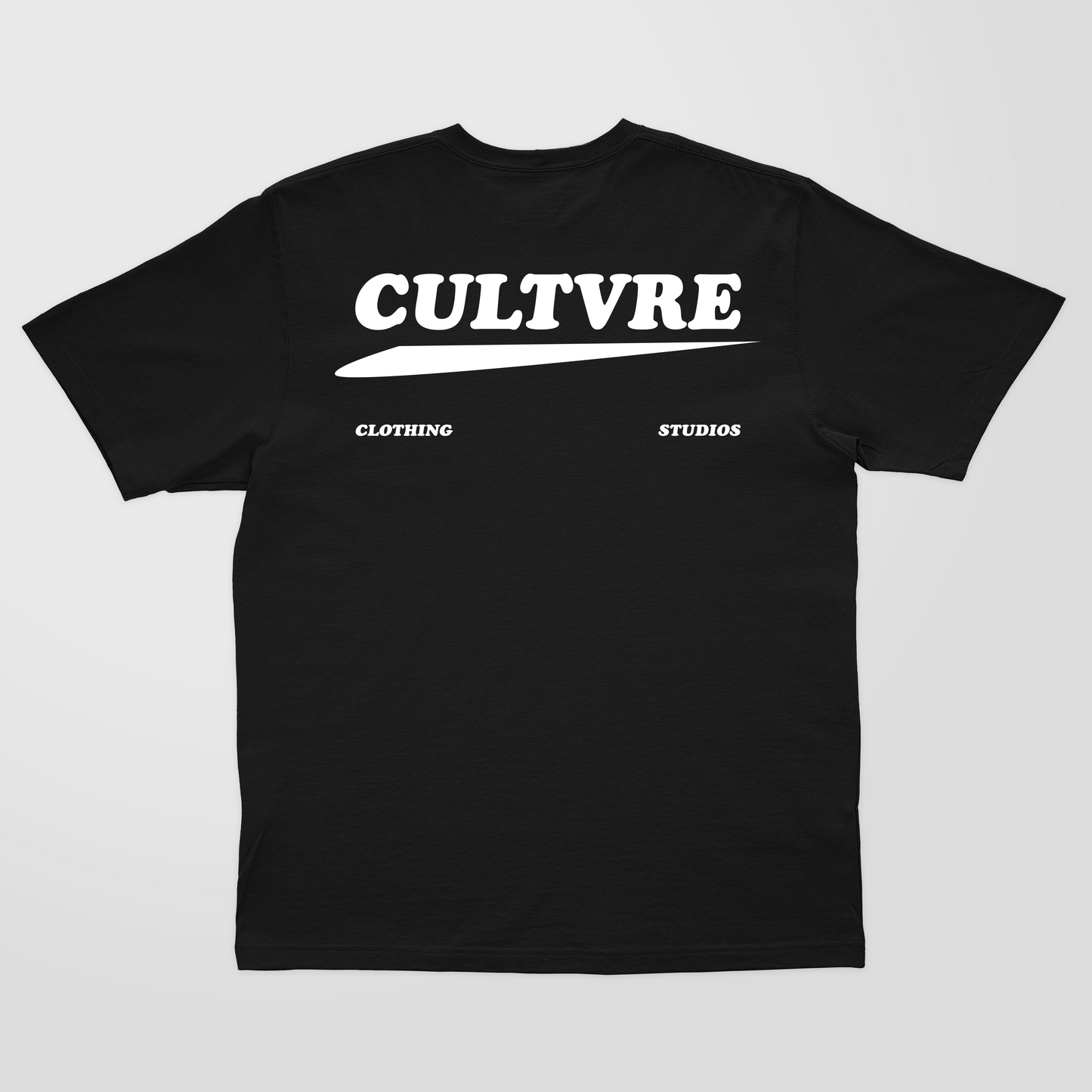 CULTVRE Swoosh Tee Black