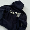 CULTVRE Flag Hoodie Navy