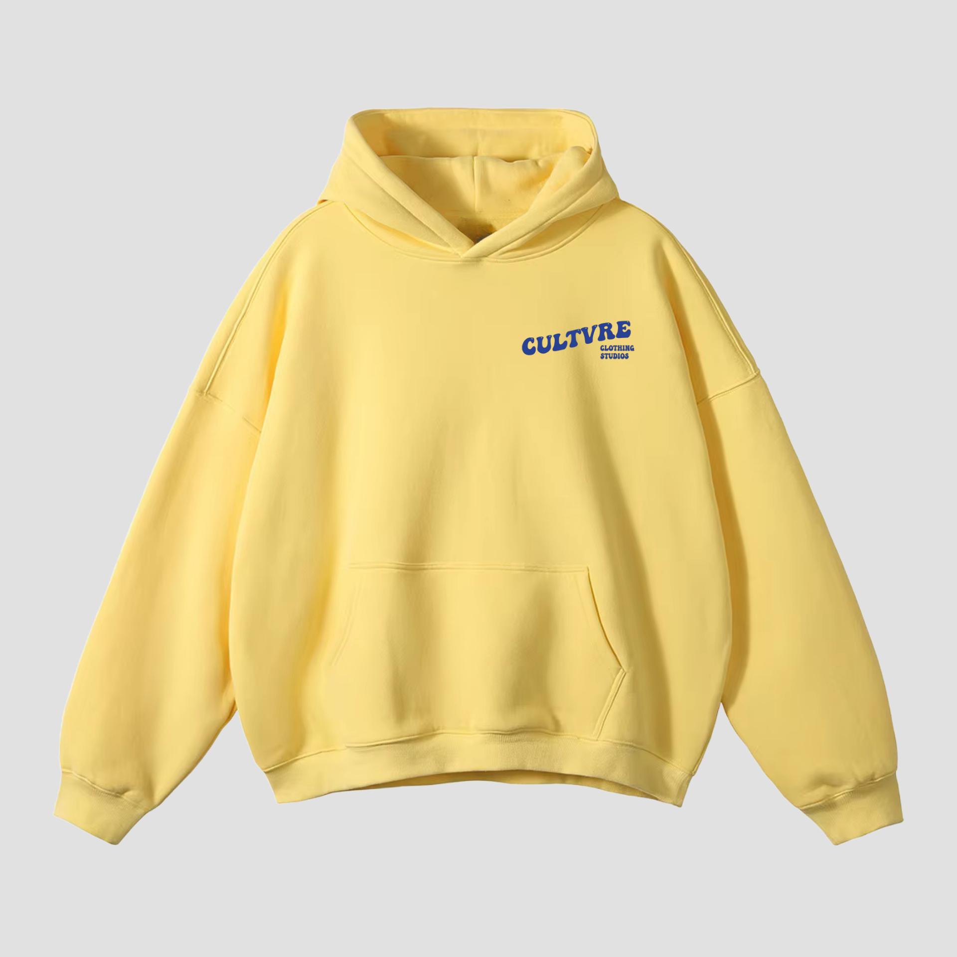 CULTVRE Flag Hoodie Yellow