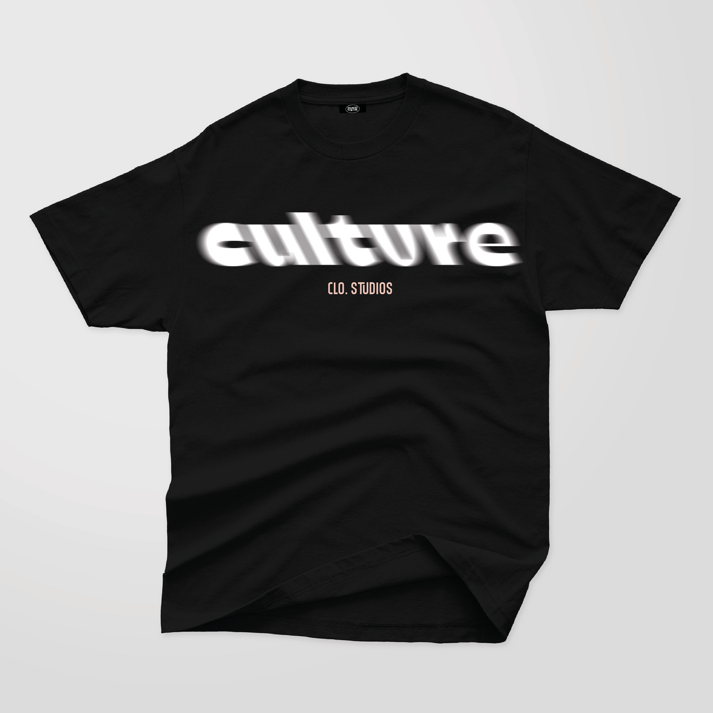 CULTVRE Blurred Tee black