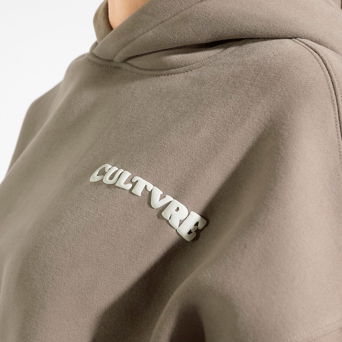 CULTVRE Archway Hoodie Taupe