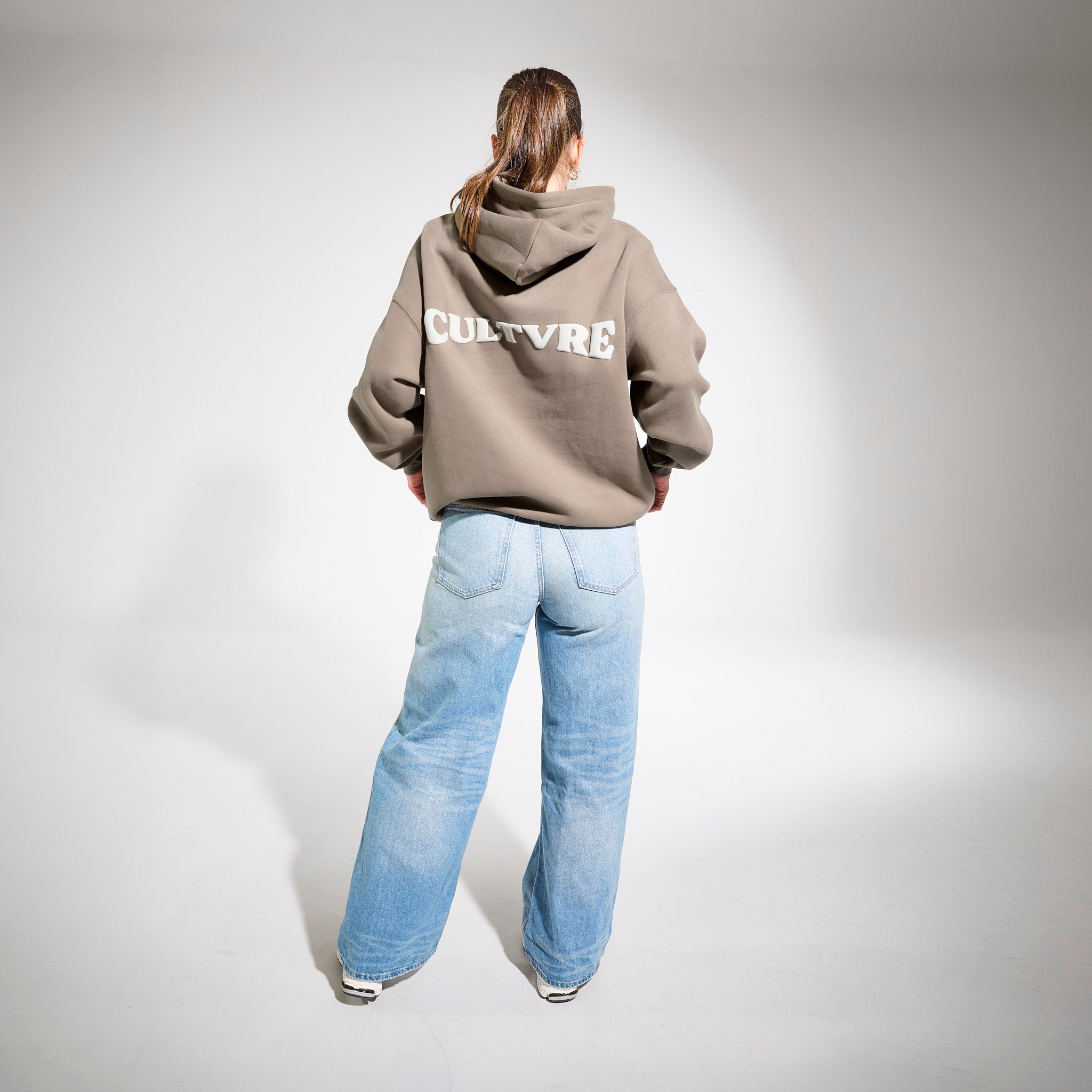 CULTVRE Archway Hoodie Taupe