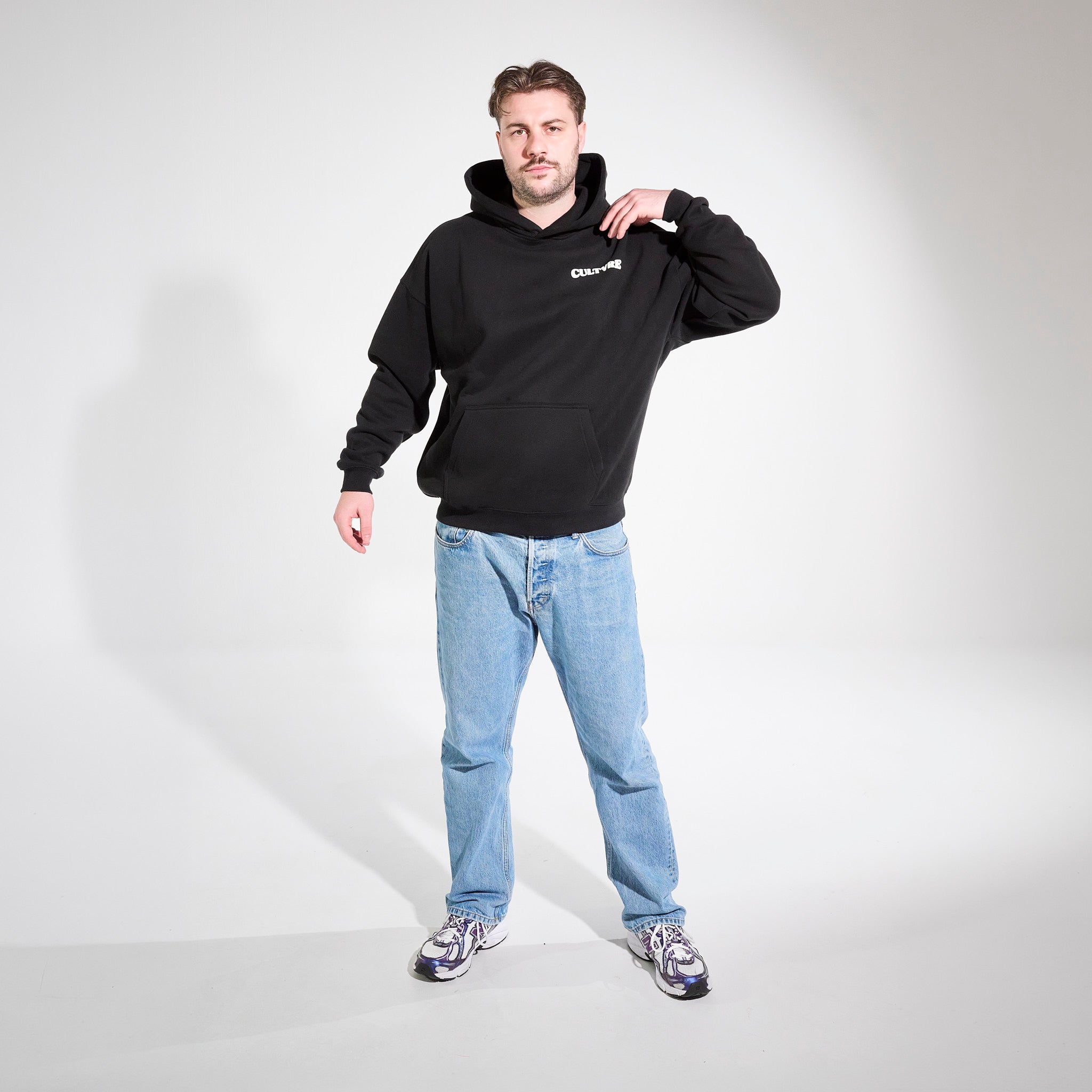 CULTVRE Archway Hoodie Black