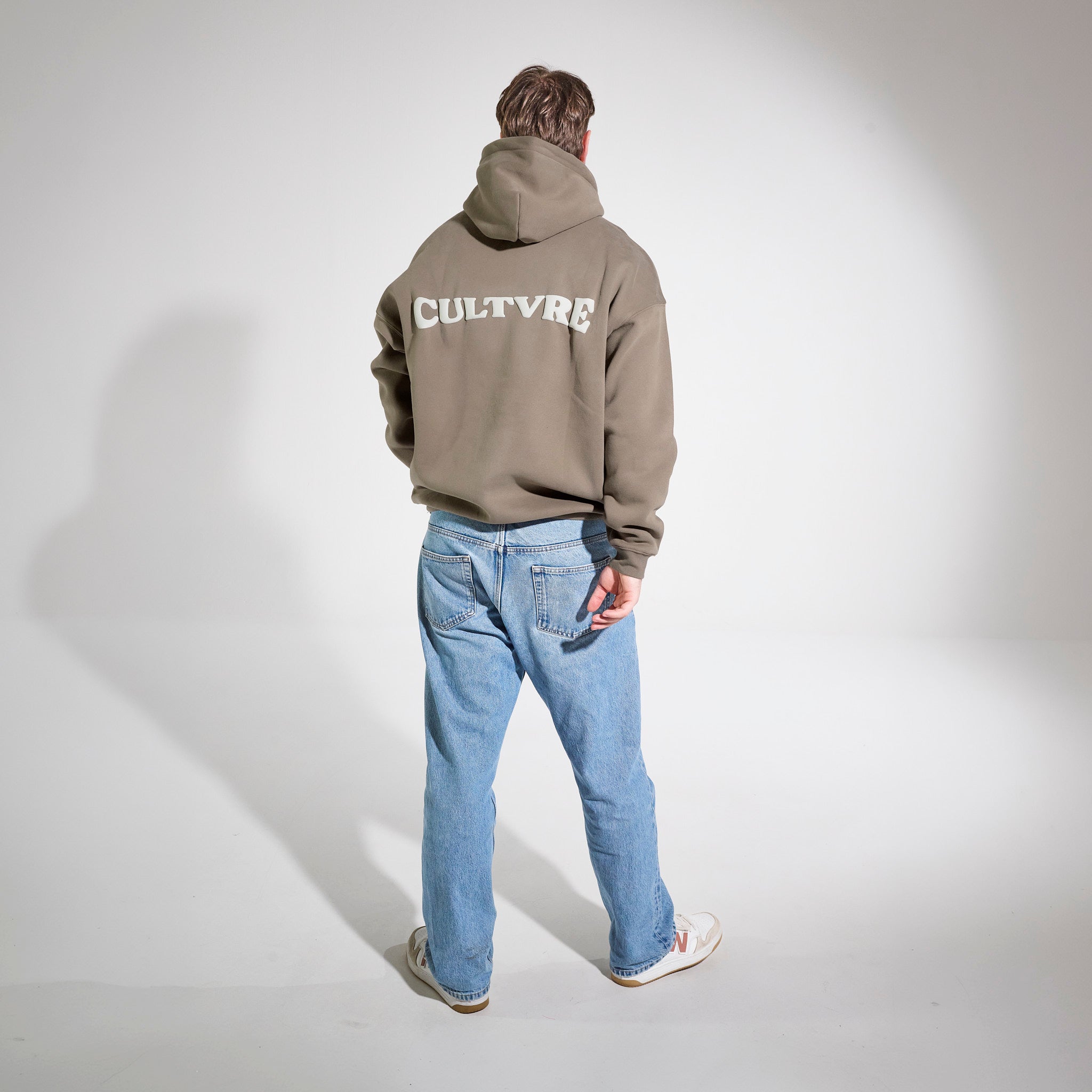 CULTVRE Archway Hoodie Taupe