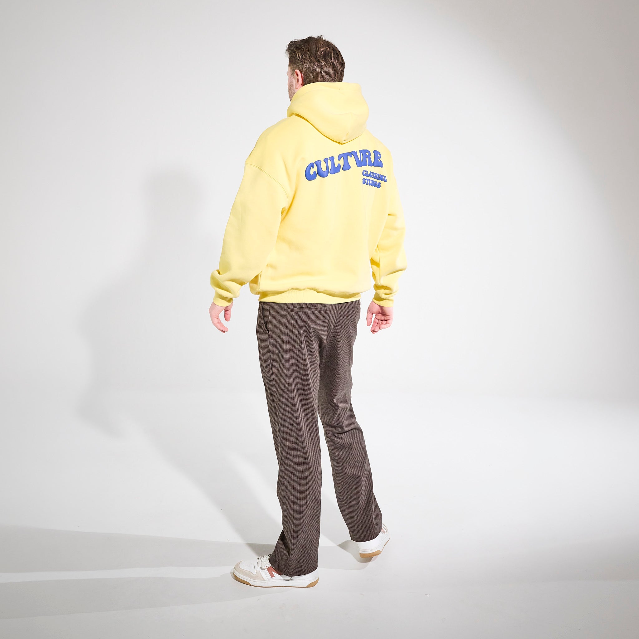 CULTVRE Flag Hoodie Yellow