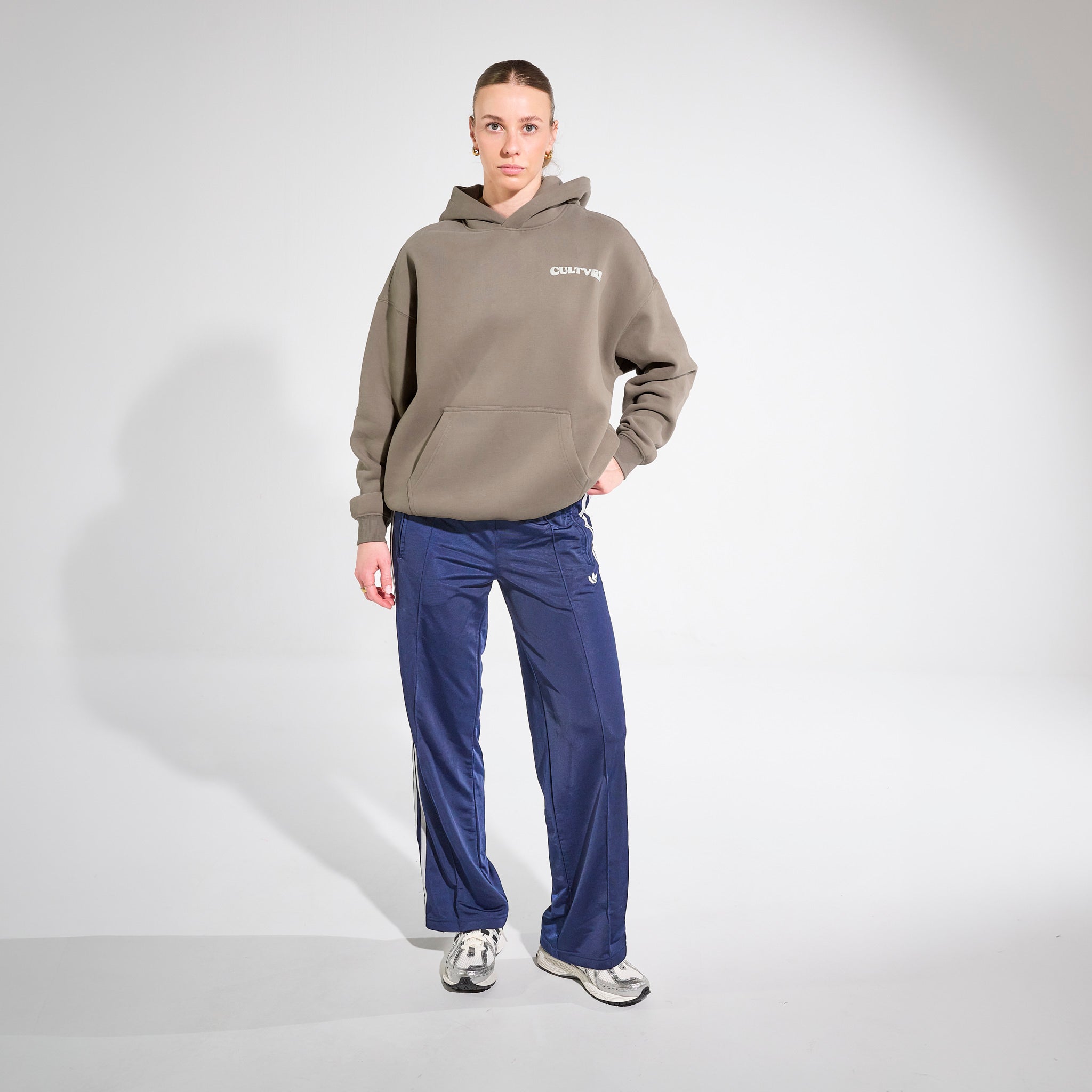 CULTVRE Archway Hoodie Taupe