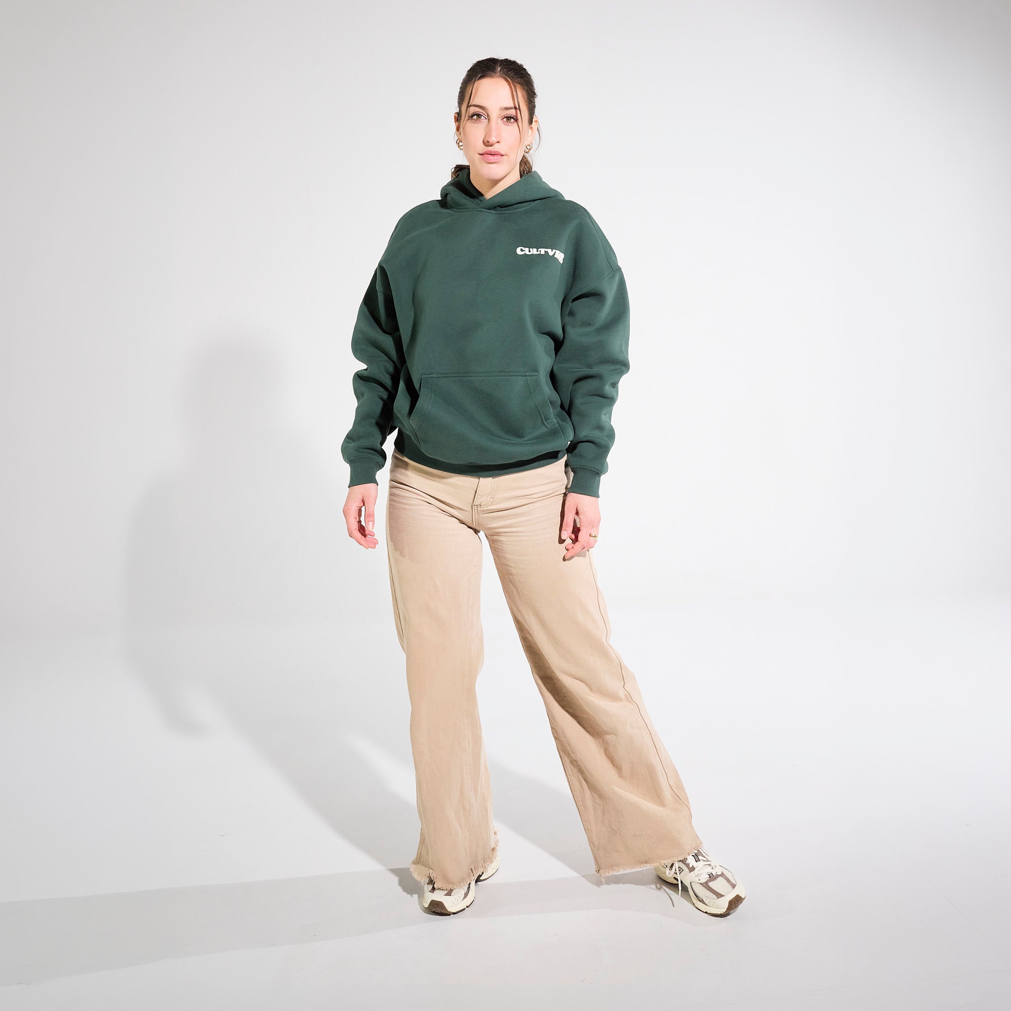 CULTVRE Archway Hoodie Green