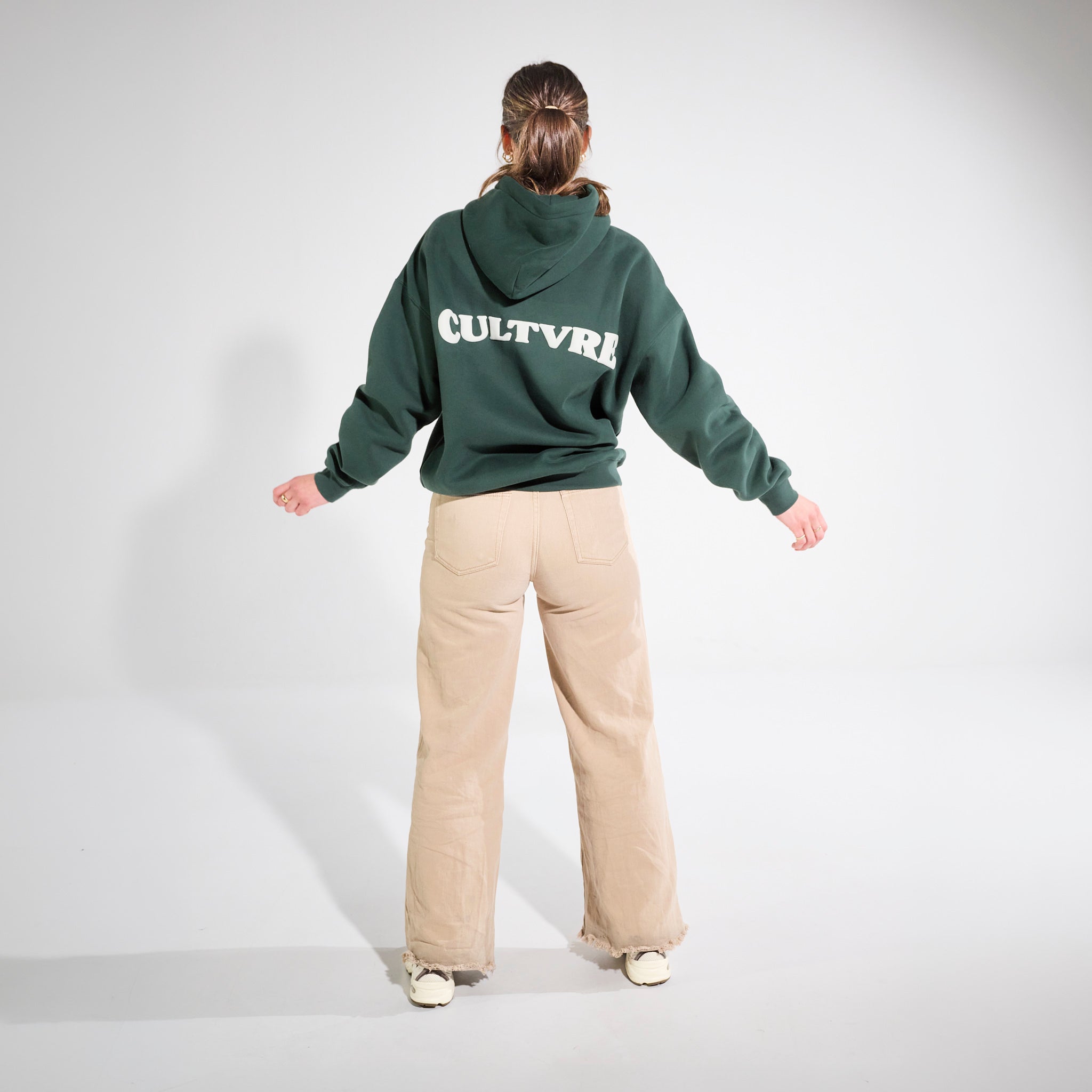 CULTVRE Archway Hoodie Green