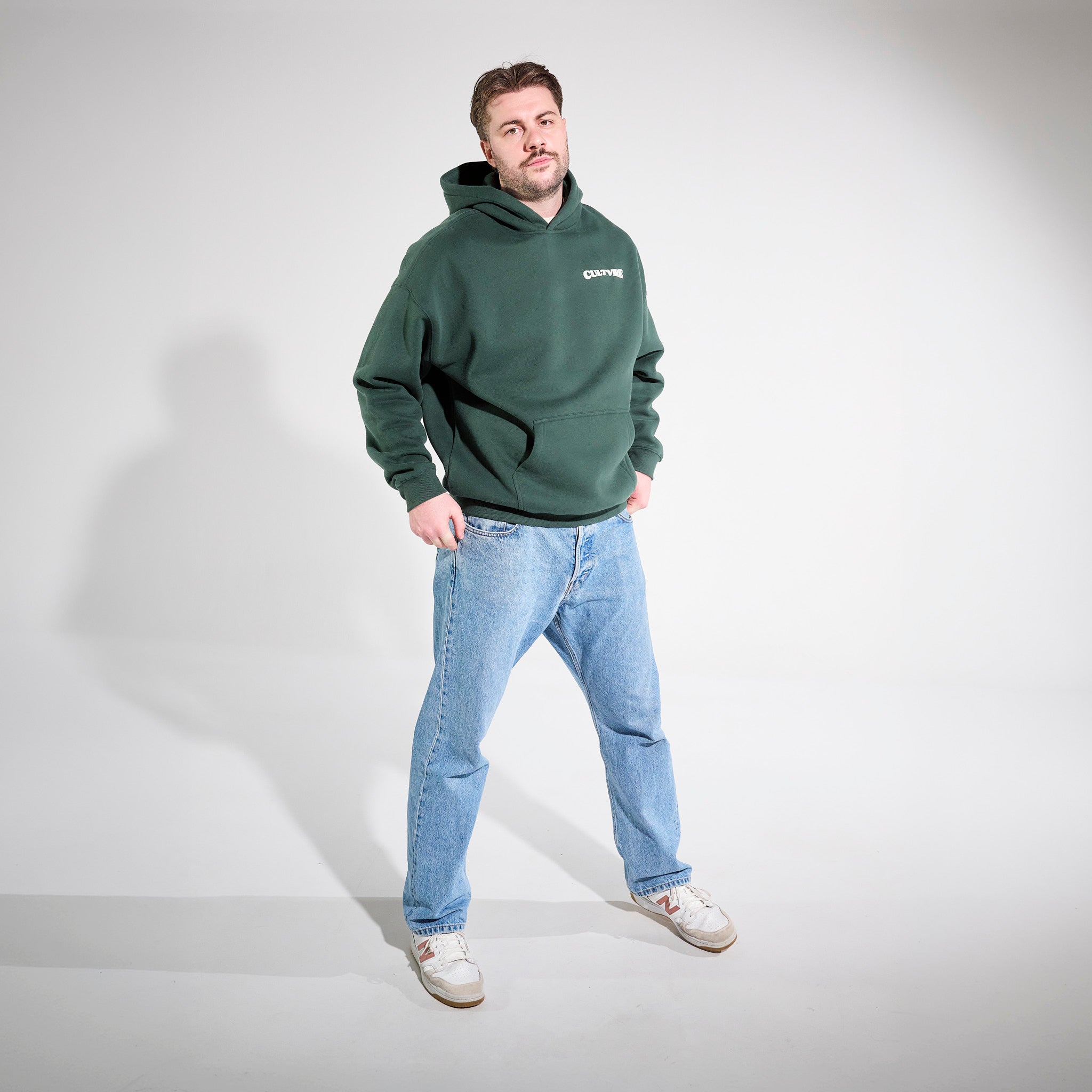 CULTVRE Archway Hoodie Green