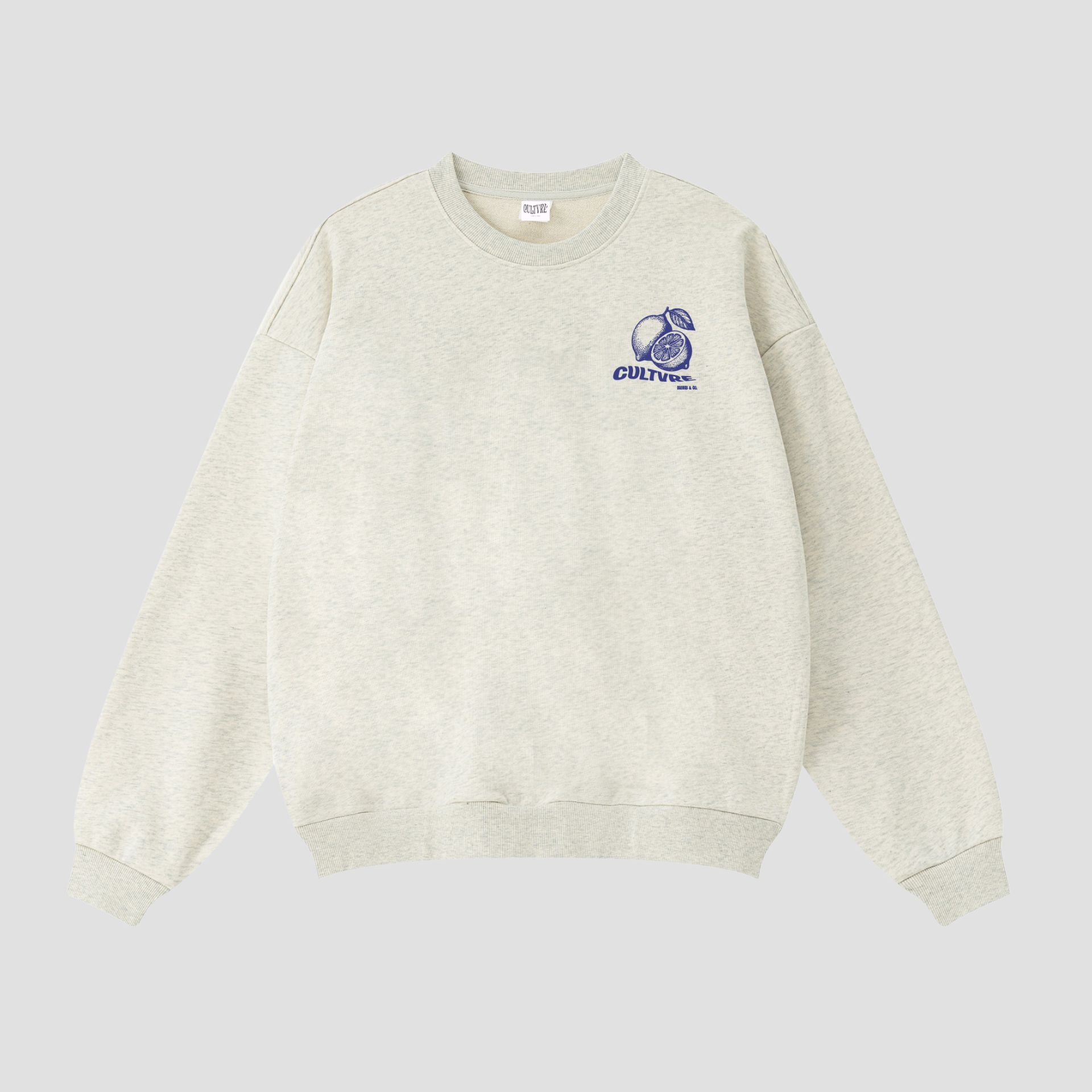 CULTVRE Citron Sweater Grey