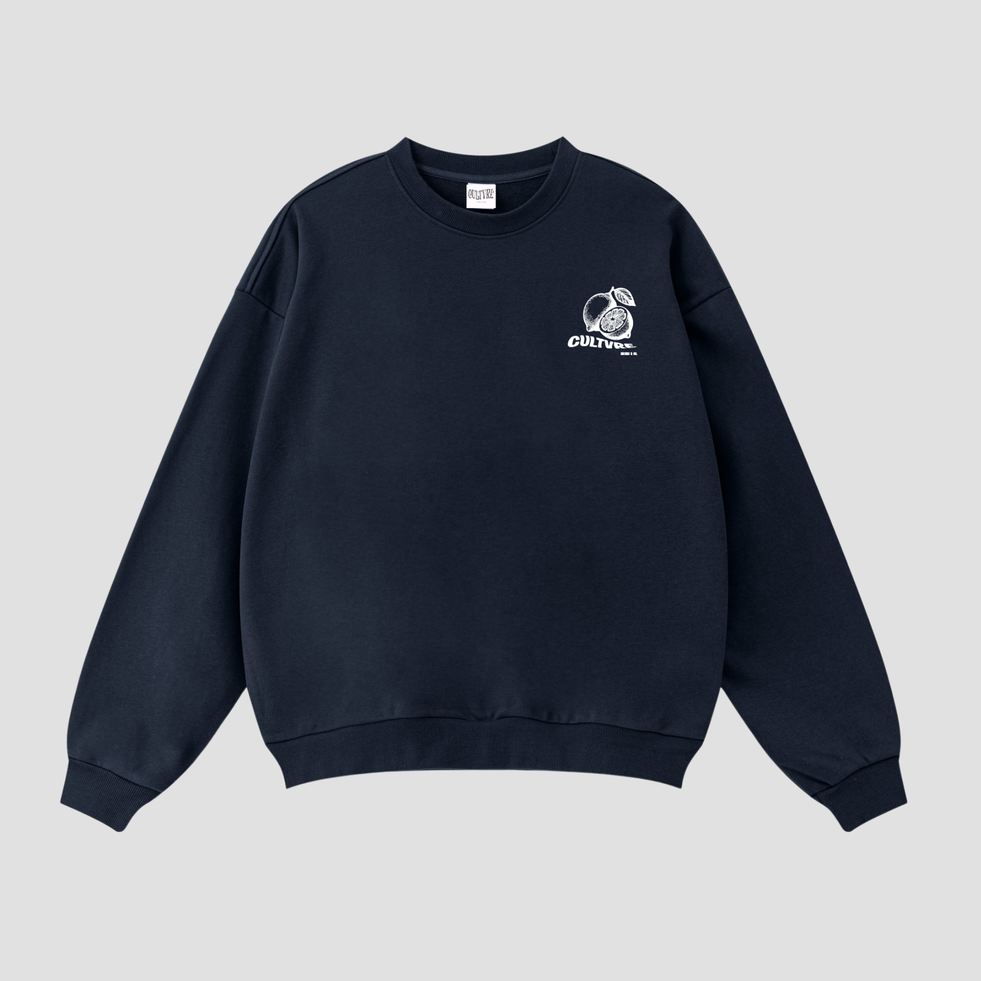 CULTVRE Citron Sweater Navy