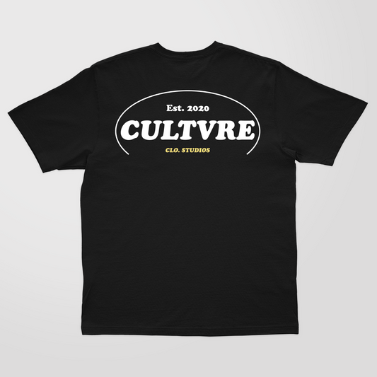 CULTVRE Cowboy Tee Black