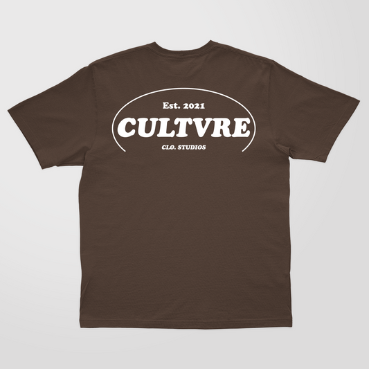 CULTVRE Cowboy Tee Brown