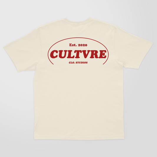 CULTVRE Cowboy Tee Cream