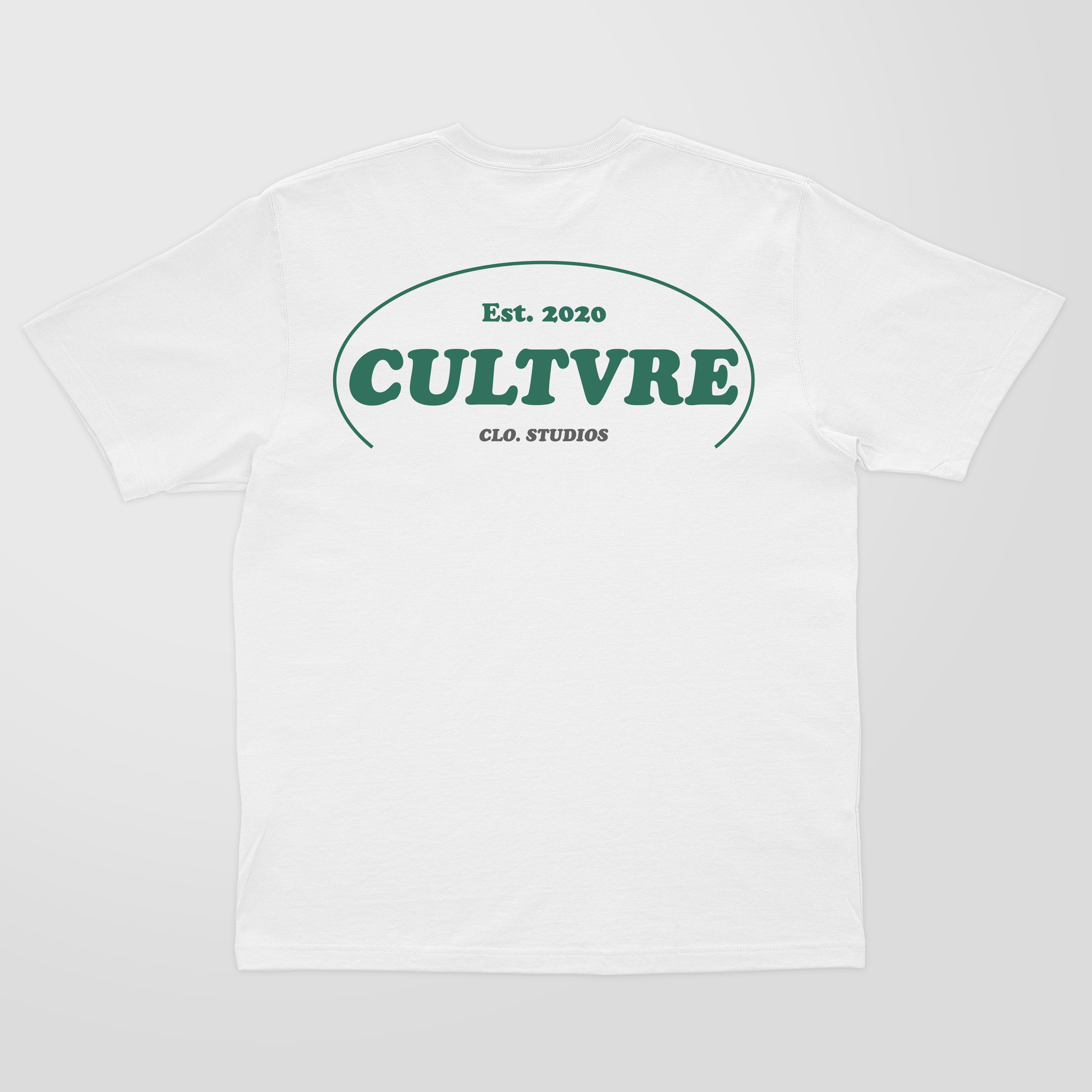 CULTVRE Cowboy Tee White