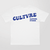 CULTVRE Flag Tee blue