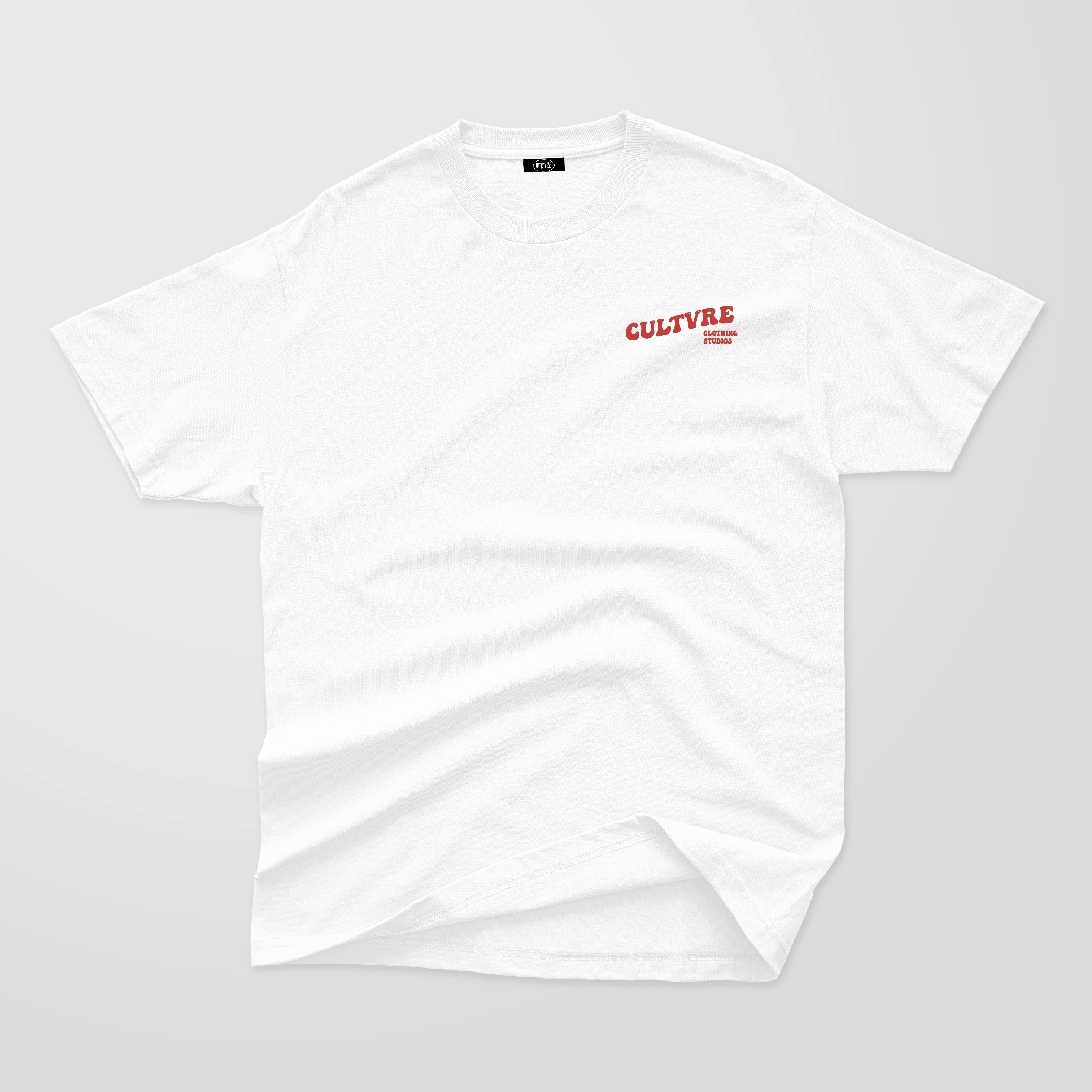CULTVRE Flag Tee red