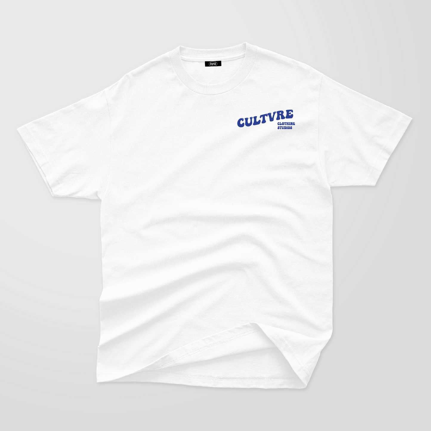 CULTVRE Flag Tee blue