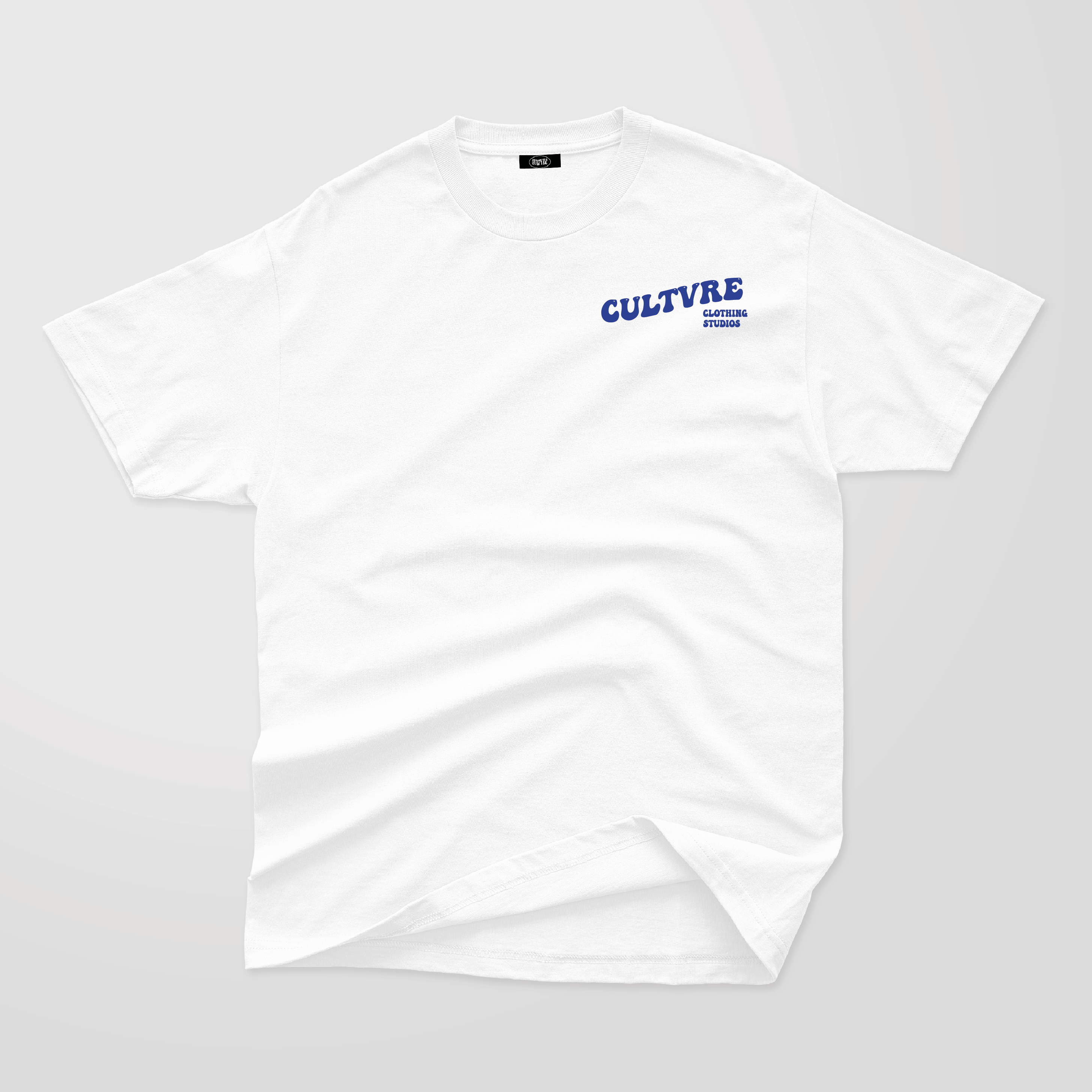 CULTVRE Flag Tee blue