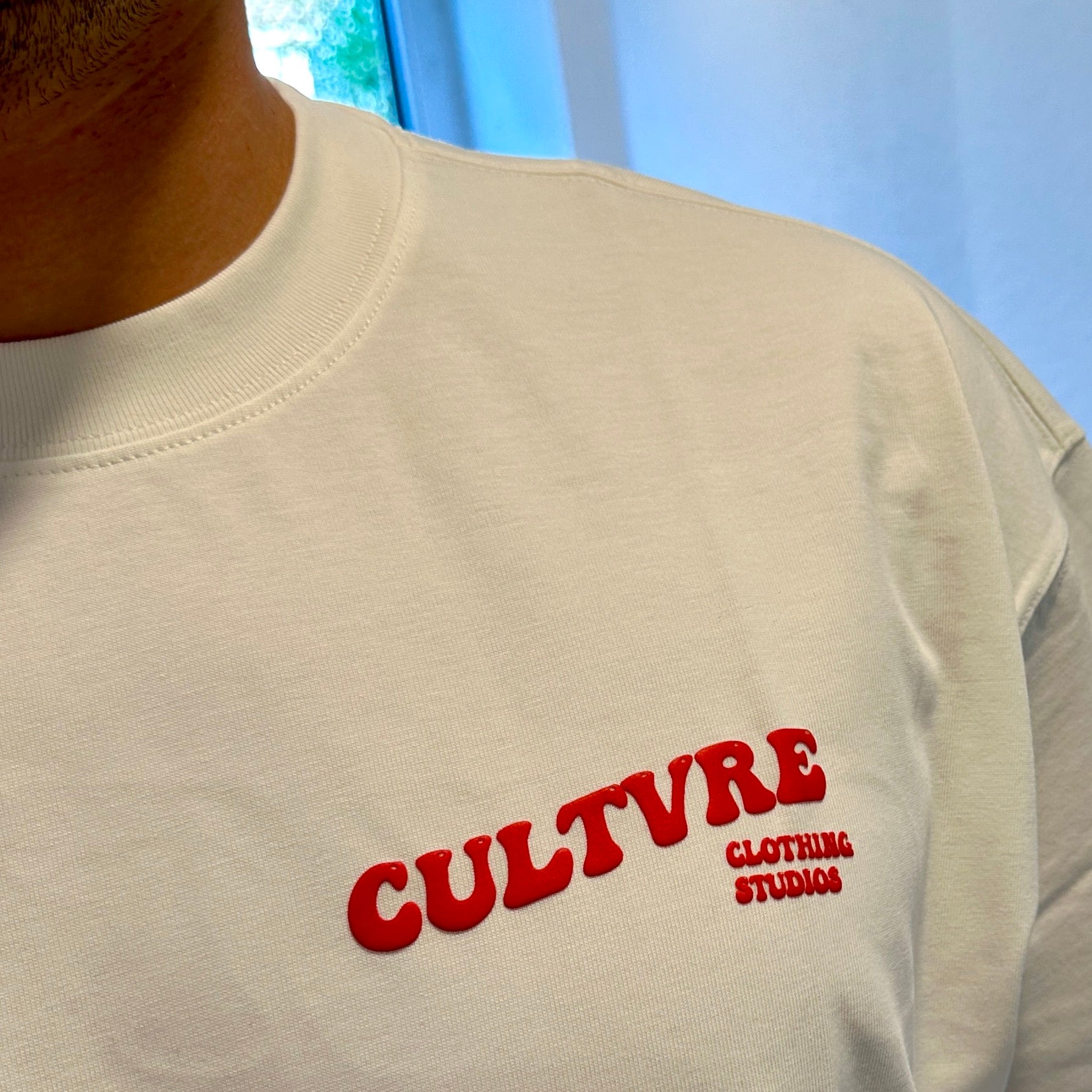 CULTVRE Flag Tee red