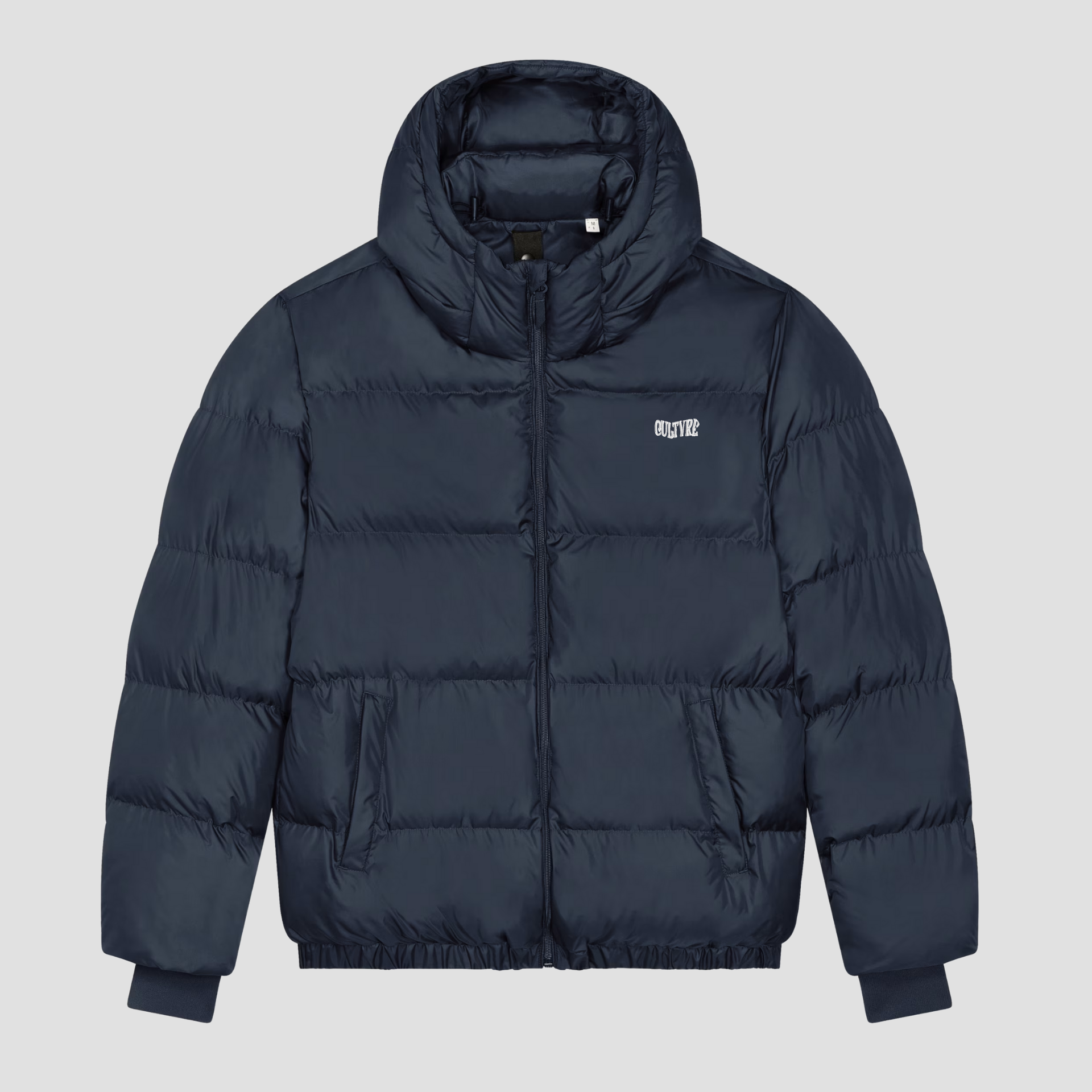 CULTVRE Winter Puffer Jacket Navy Blue