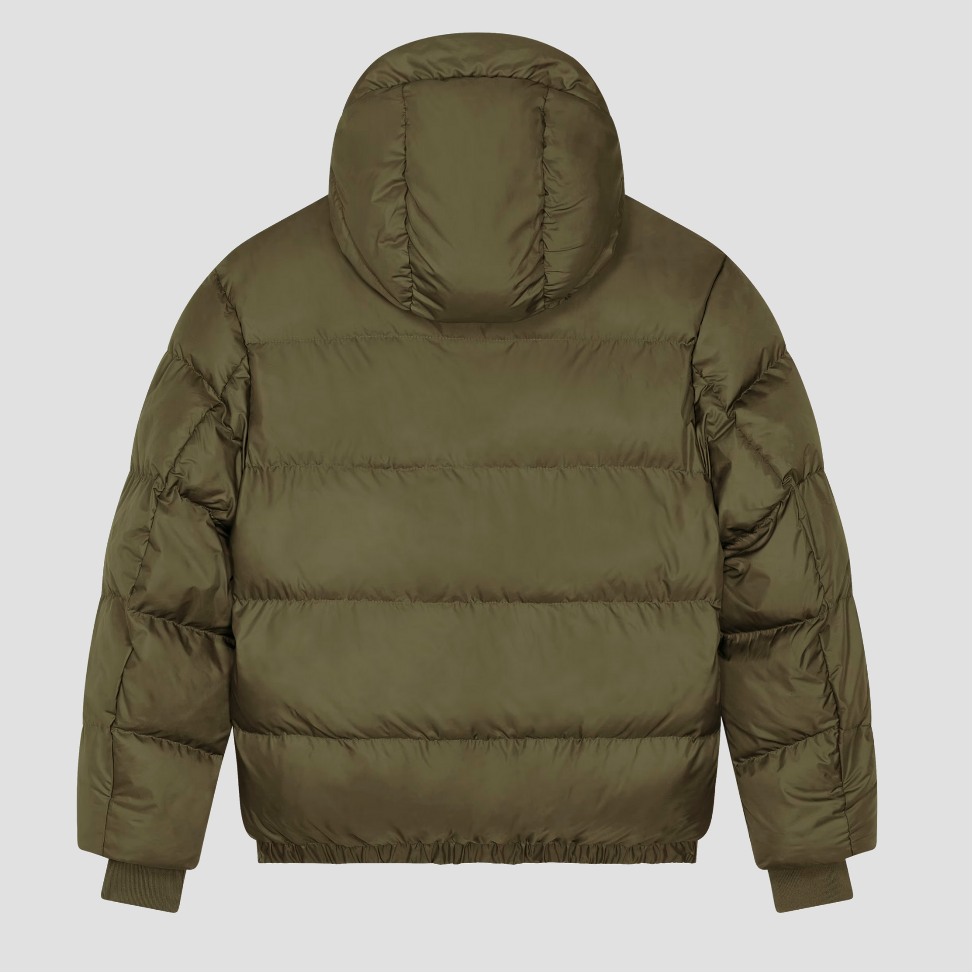 CULTVRE Winter Puffer Jacket Olive Green