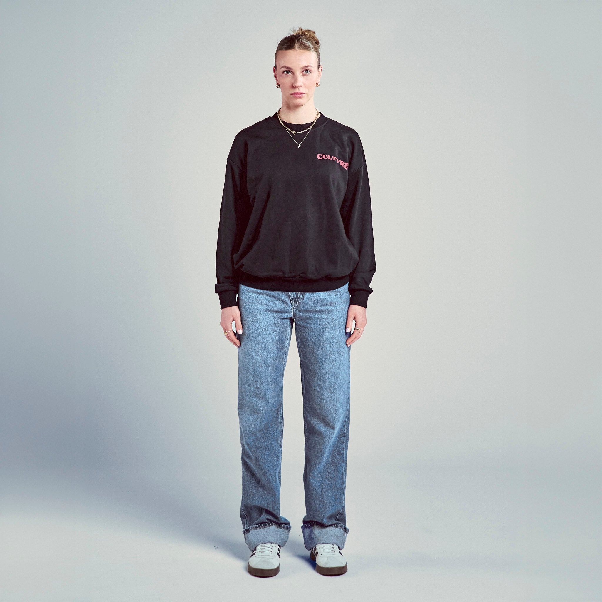 CULTVRE Archway Sweater Black