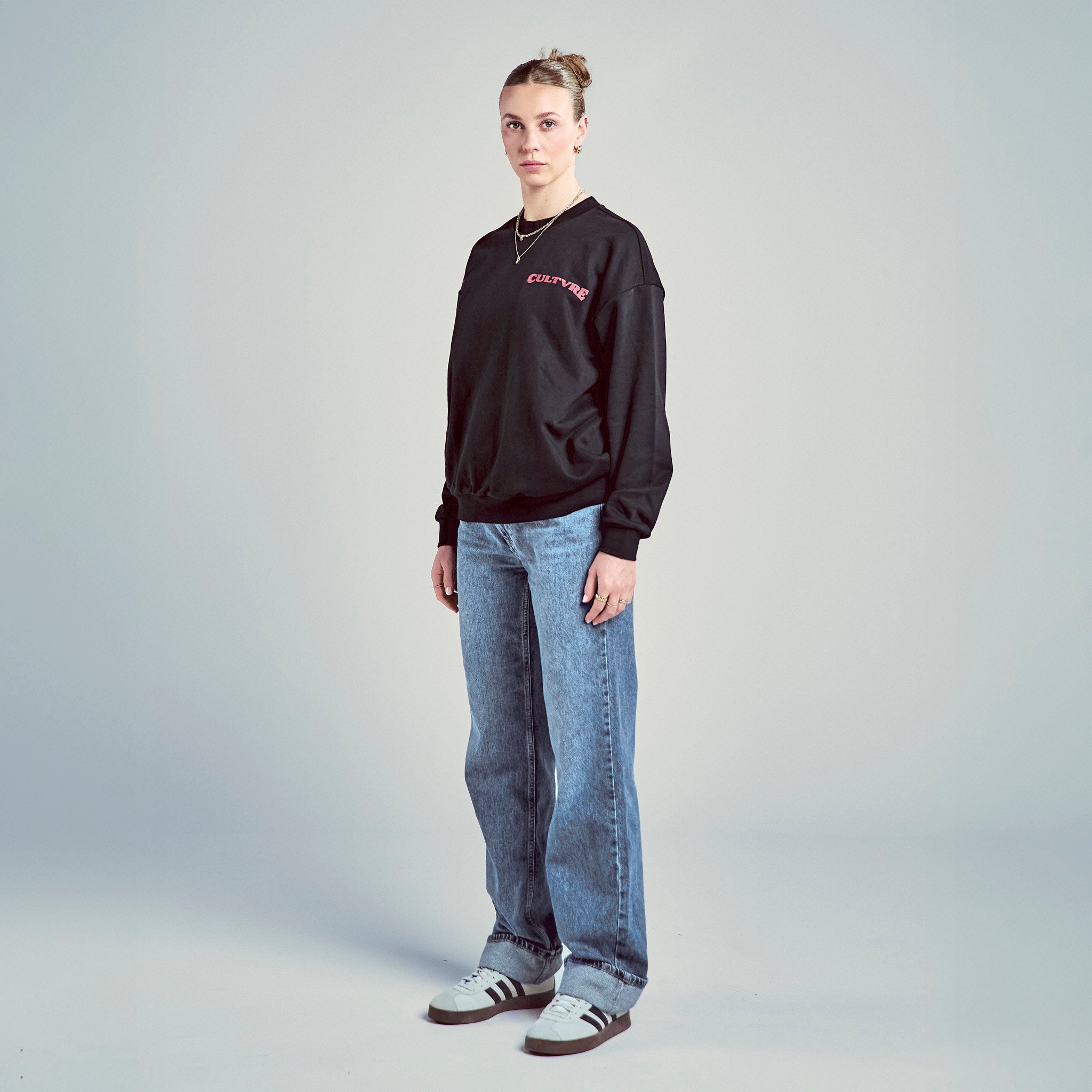 CULTVRE Archway Sweater Black