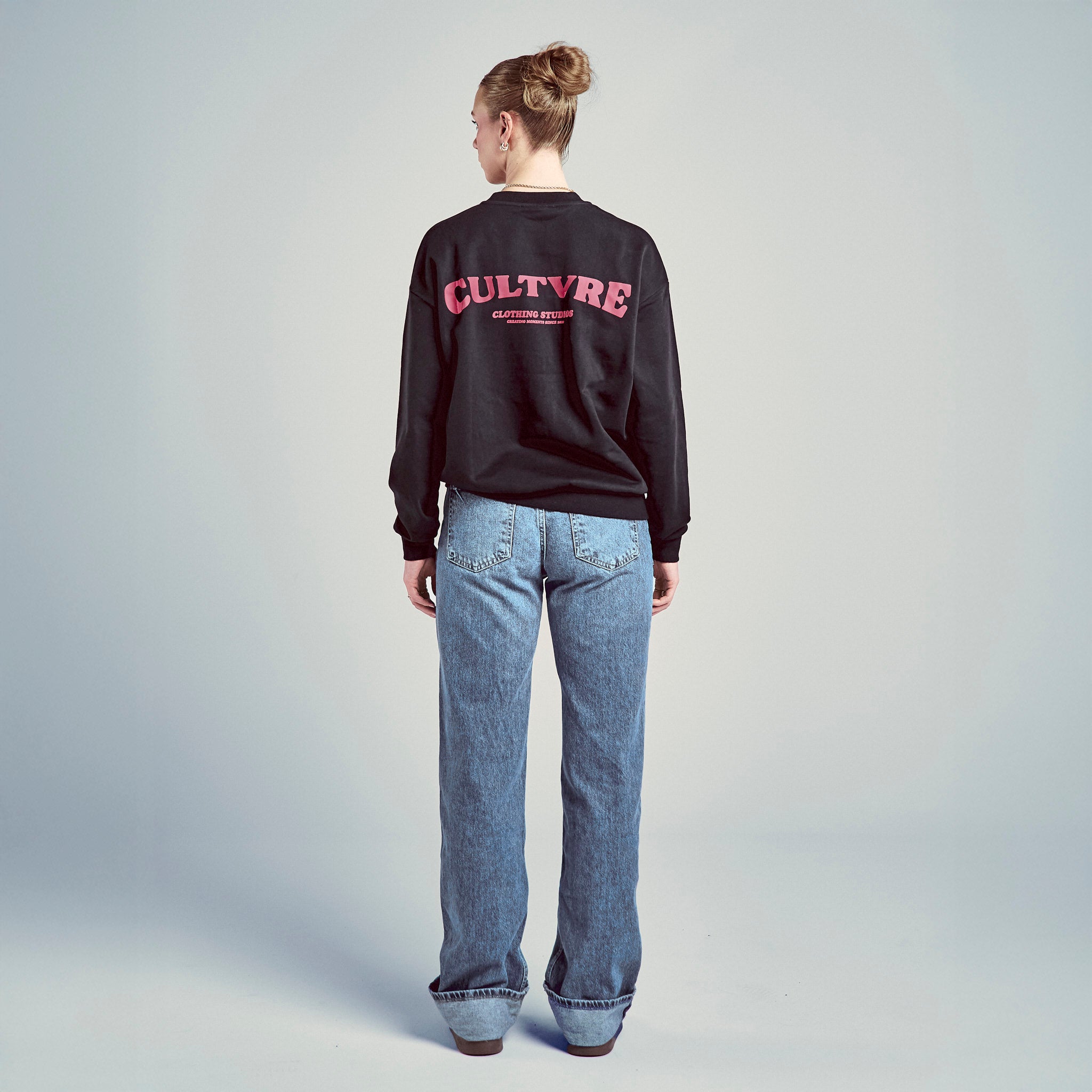 CULTVRE Archway Sweater Black