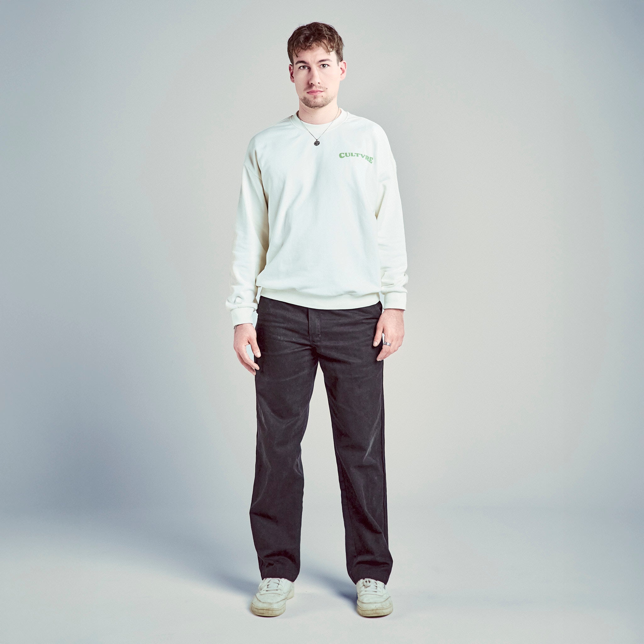 CULTVRE Archway Sweater Creme