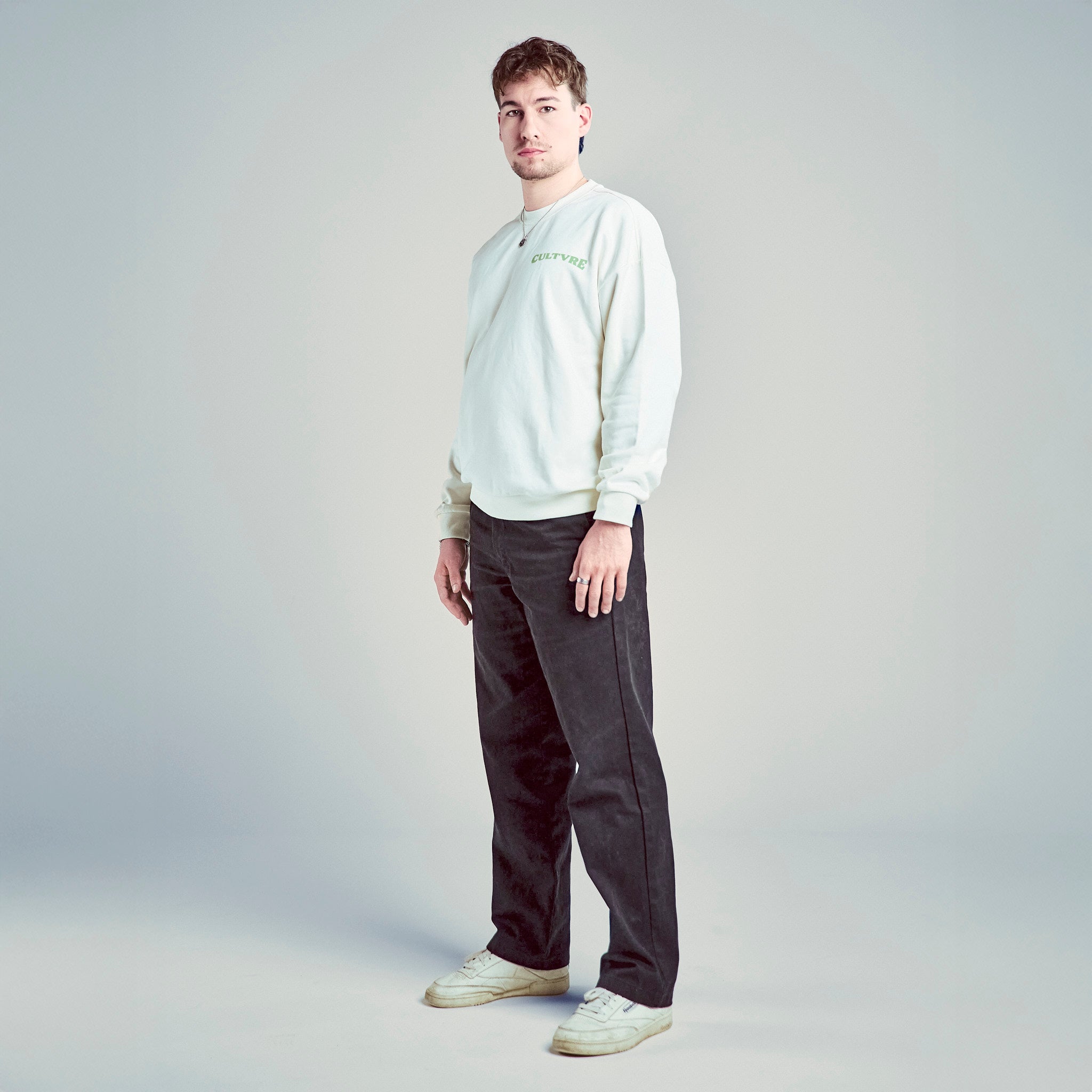 CULTVRE Archway Sweater Creme