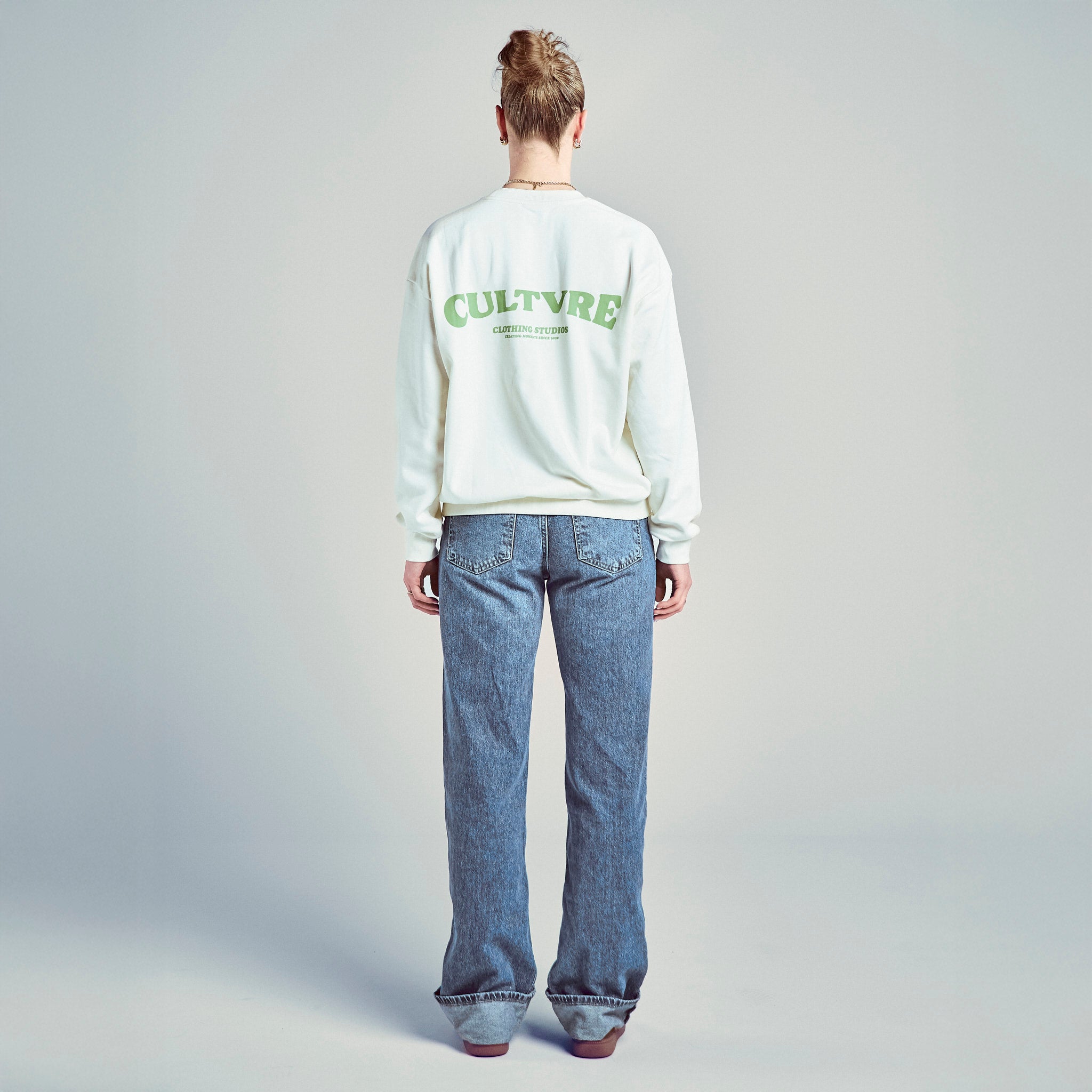 CULTVRE Archway Sweater Creme