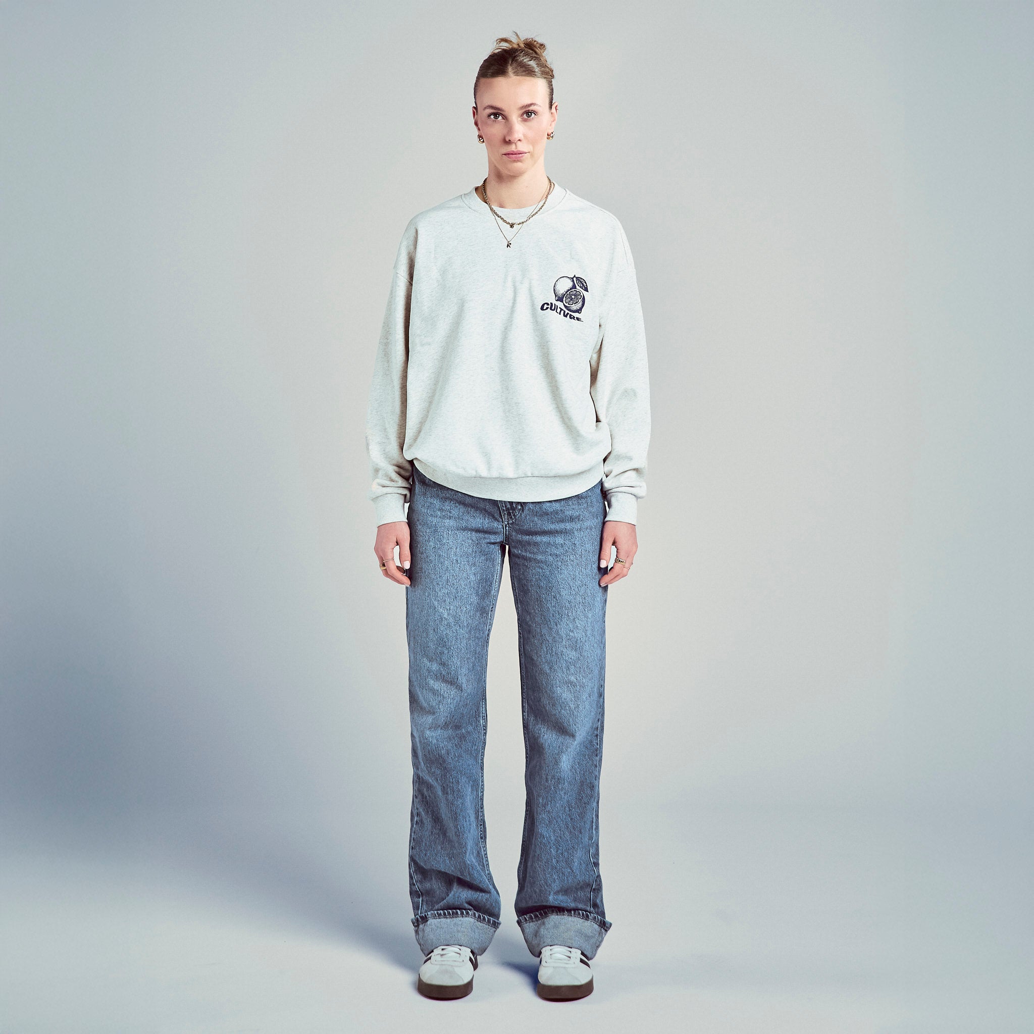 CULTVRE Citron Sweater Grey