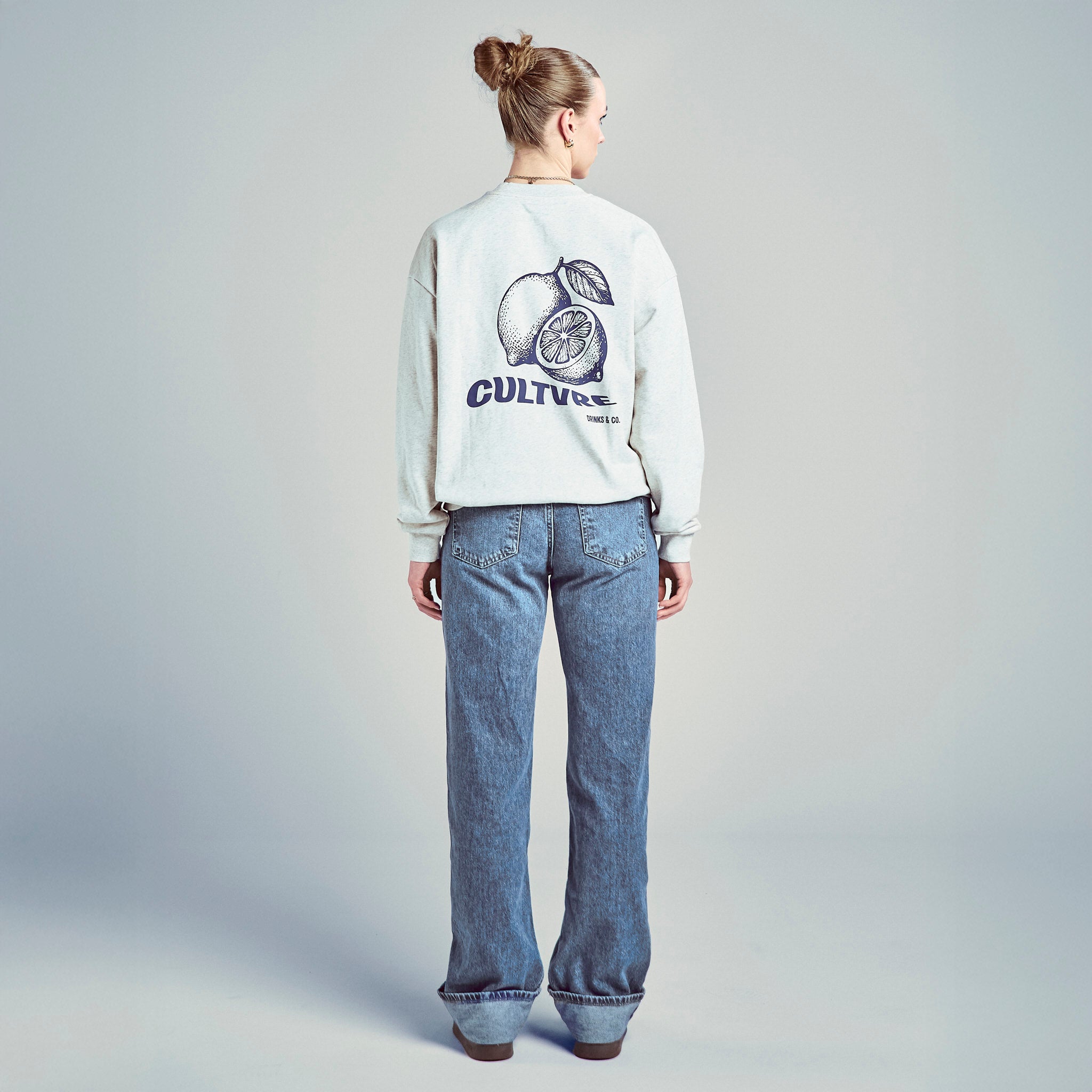 CULTVRE Citron Sweater Grey