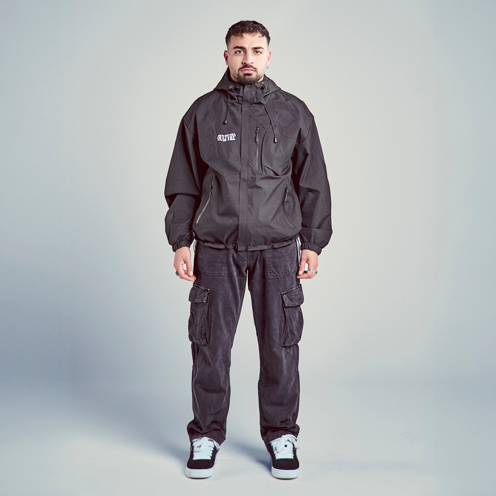 CULTVRE TRACE JACKET BLACK