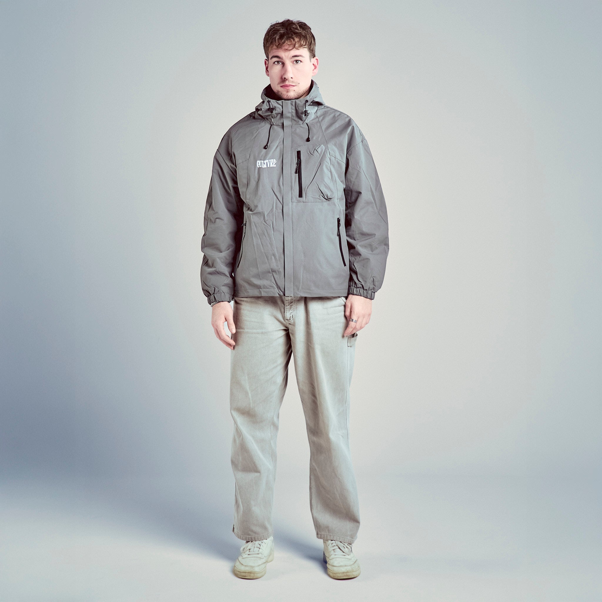 CULTVRE TRACE JACKET GREY