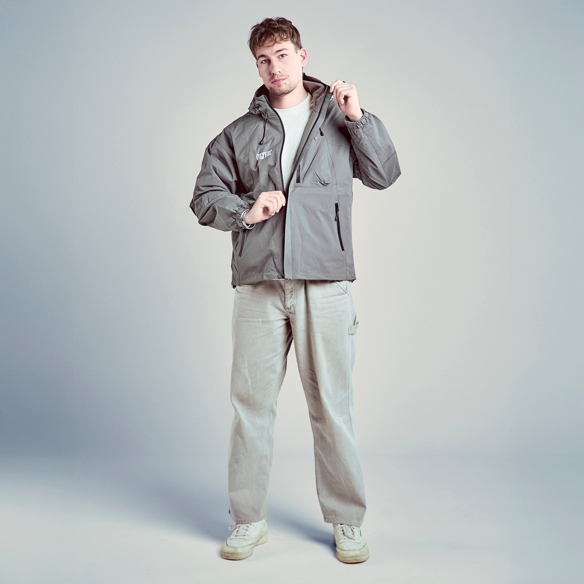 CULTVRE TRACE JACKET GREY