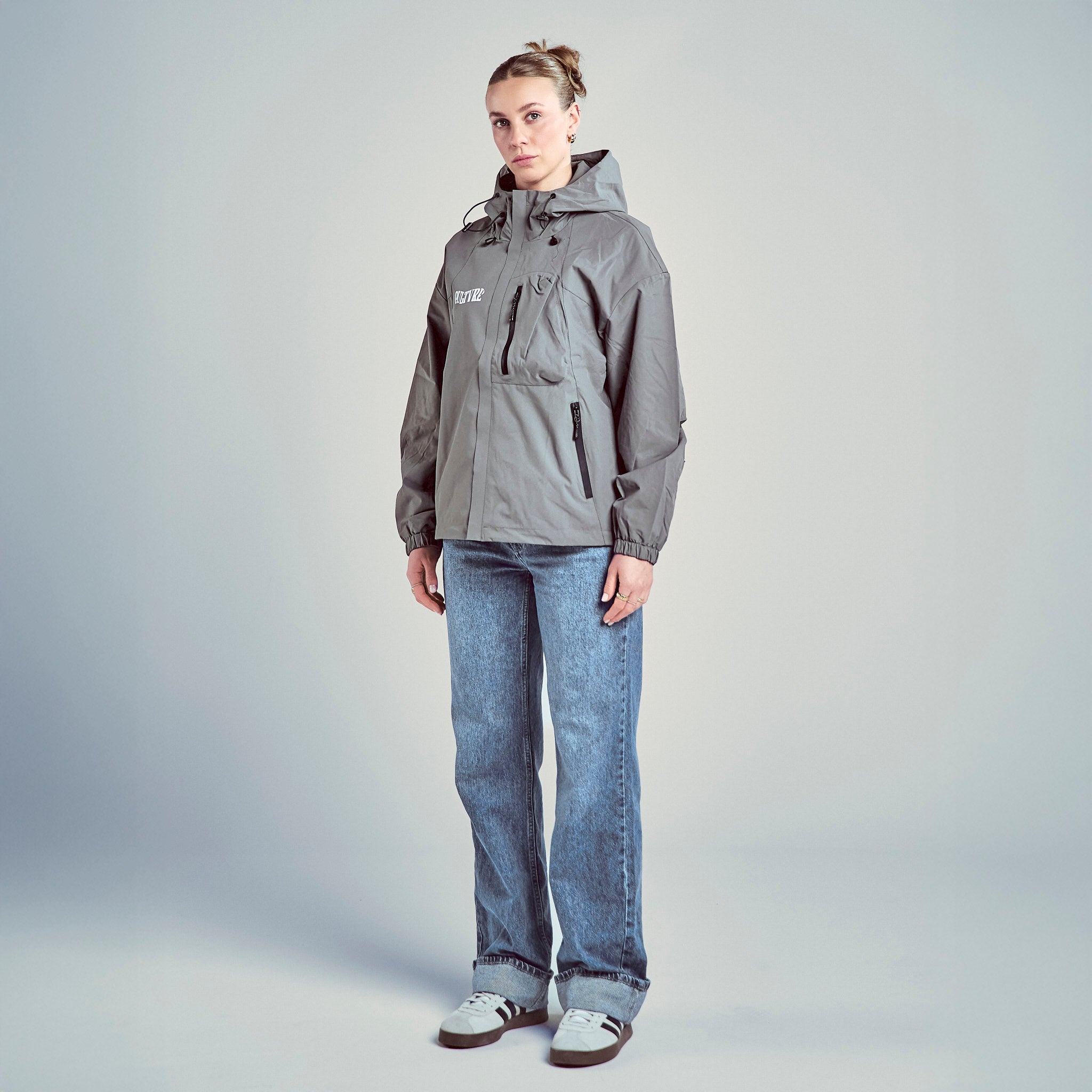 CULTVRE TRACE JACKET GREY