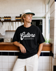 CULTVRE Signature Washed Tee Black