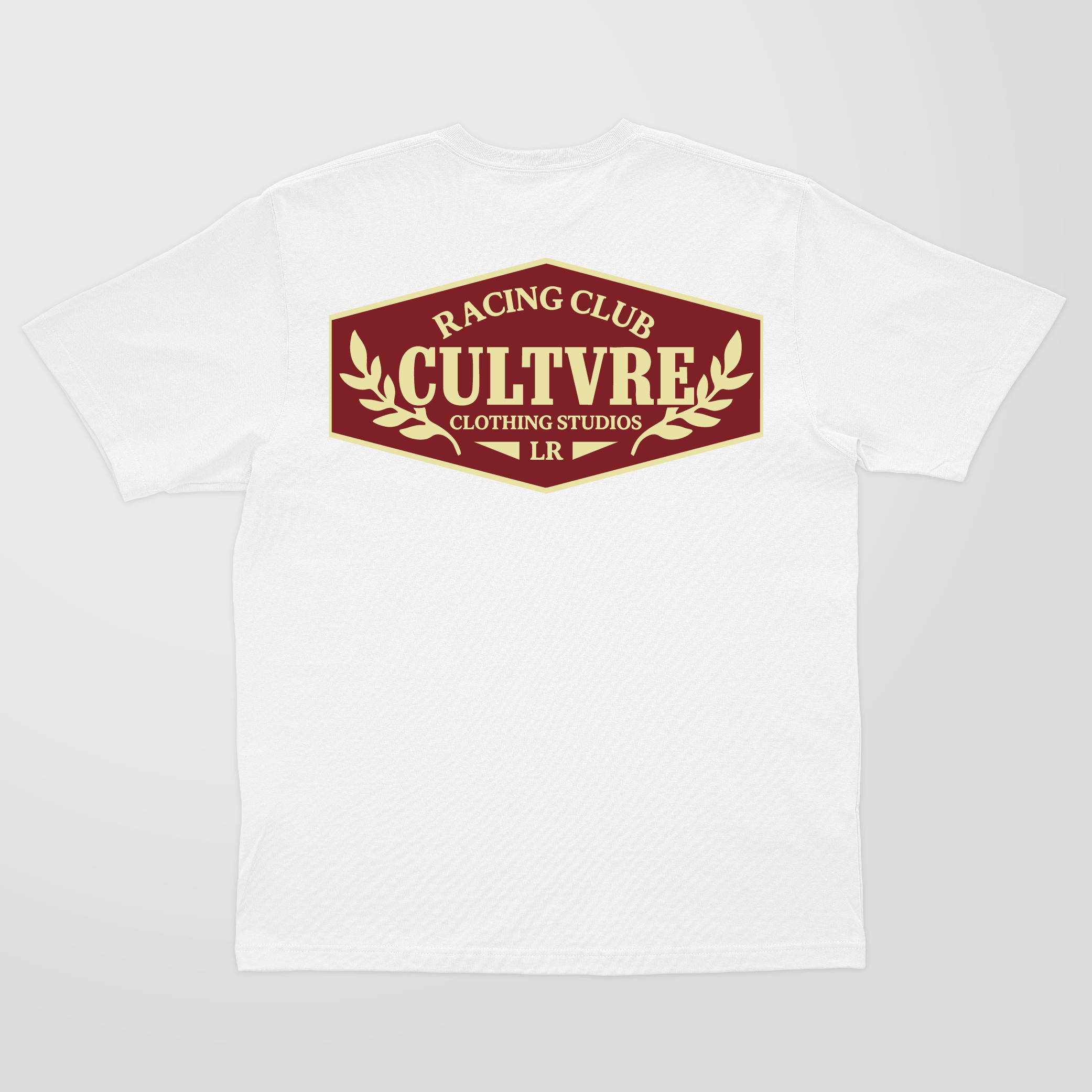 CULTVRE Racing Club Light Oversized Tee Red