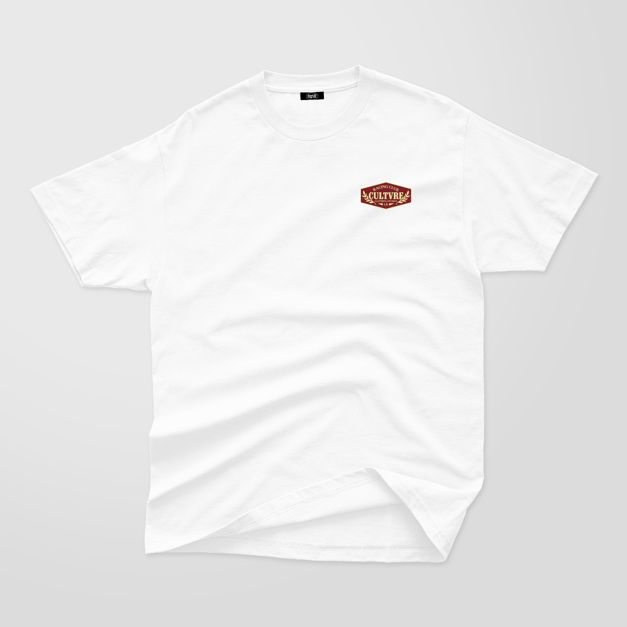 CULTVRE Racing Club Light Oversized Tee Red