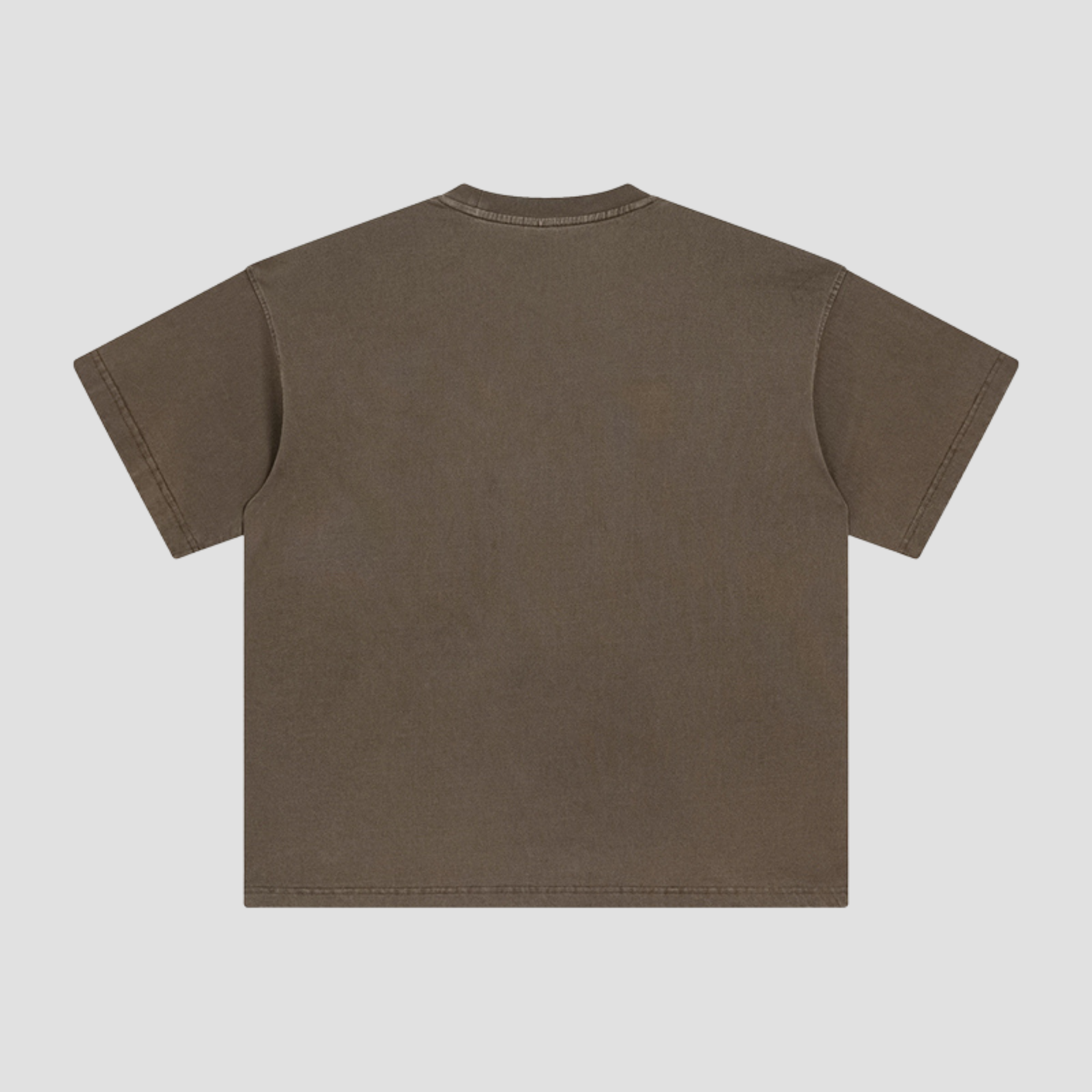 CULTVRE Signature Washed Tee Brown