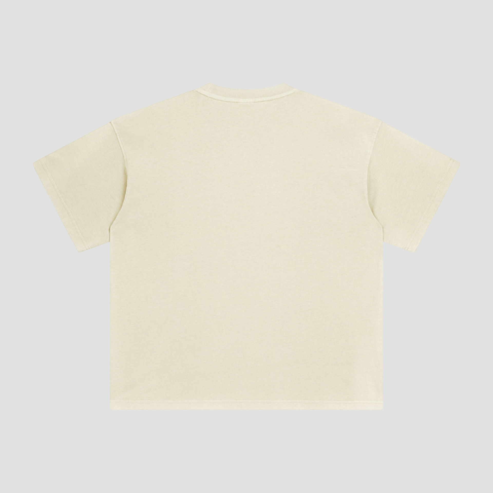 CULTVRE Signature Washed Tee Cream