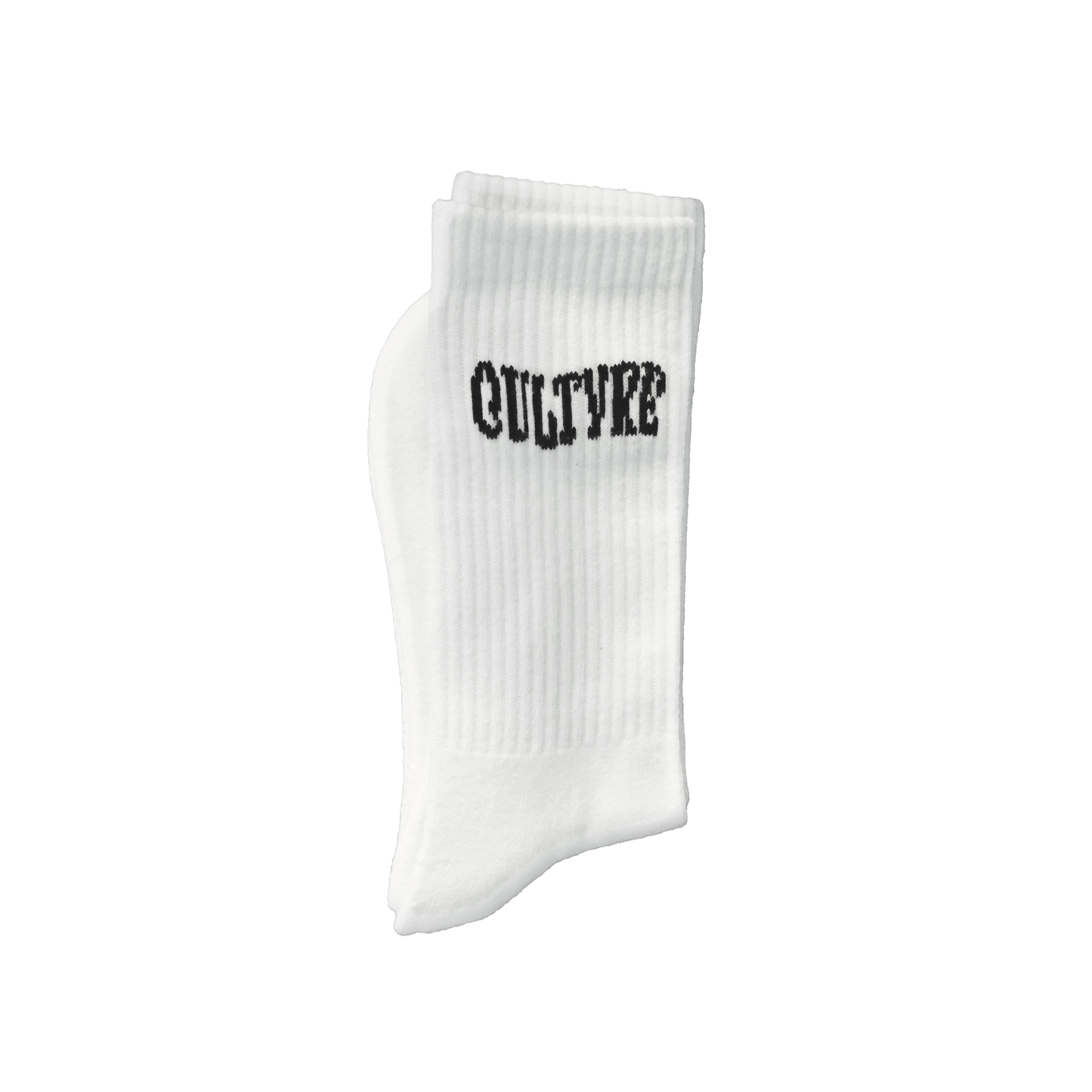 Logo Socks White