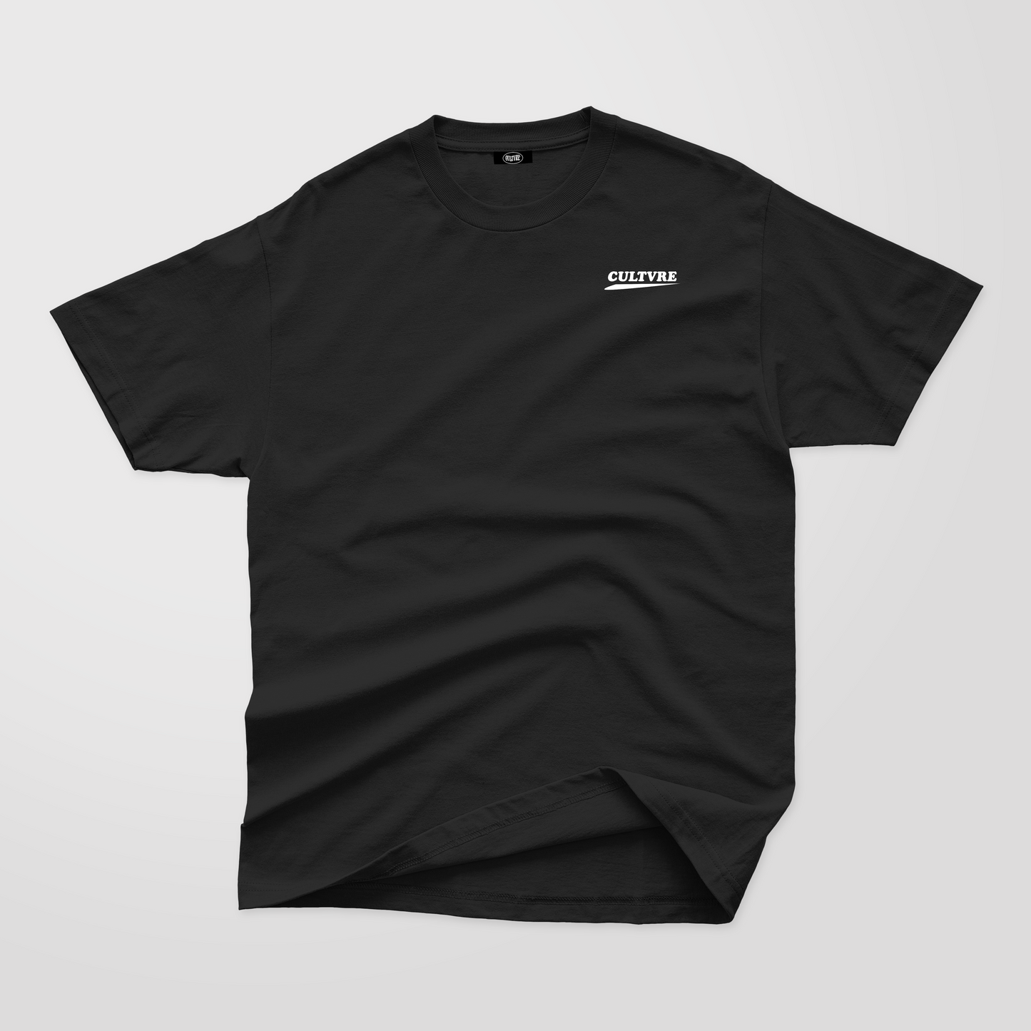 CULTVRE Swoosh Tee Black