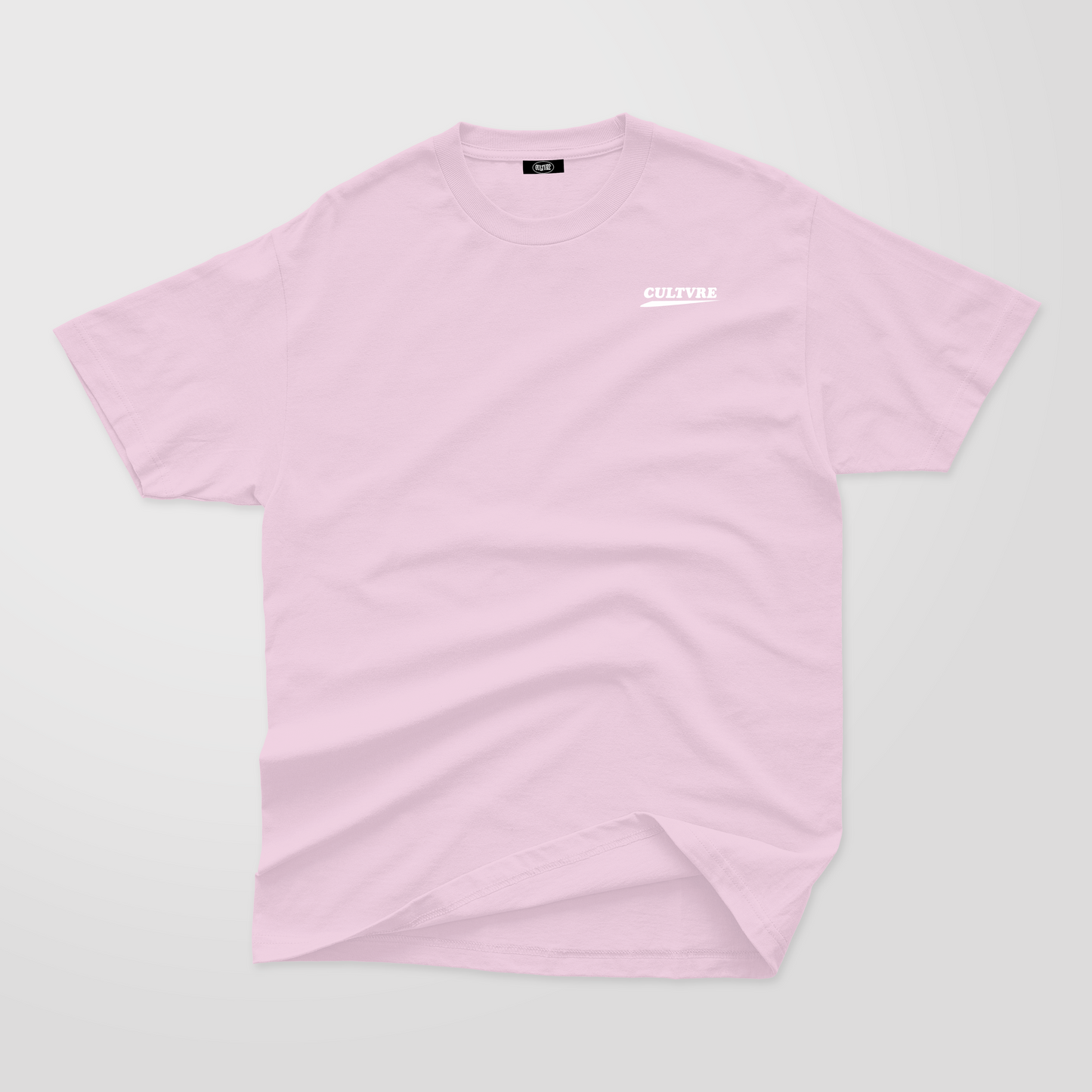 CULTVRE Swoosh Tee Rose