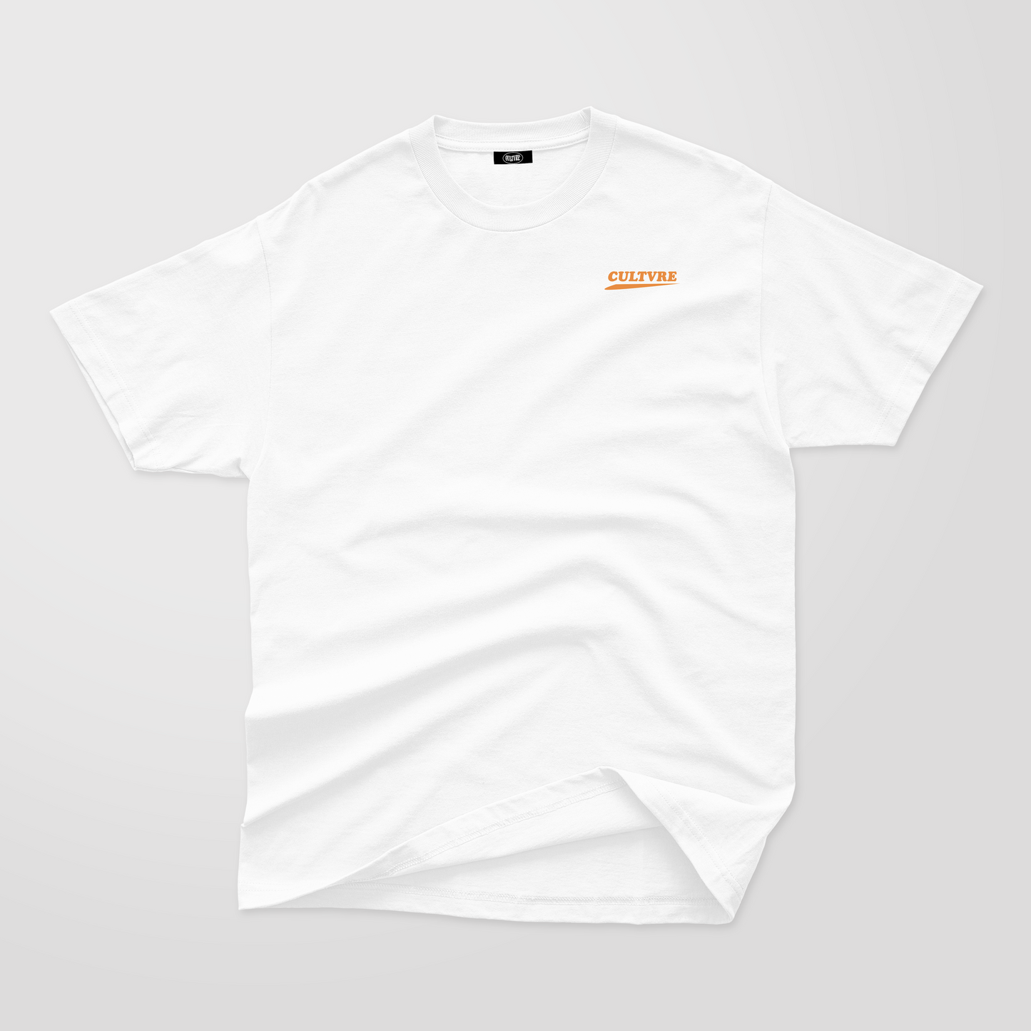 CULTVRE Swoosh Tee White