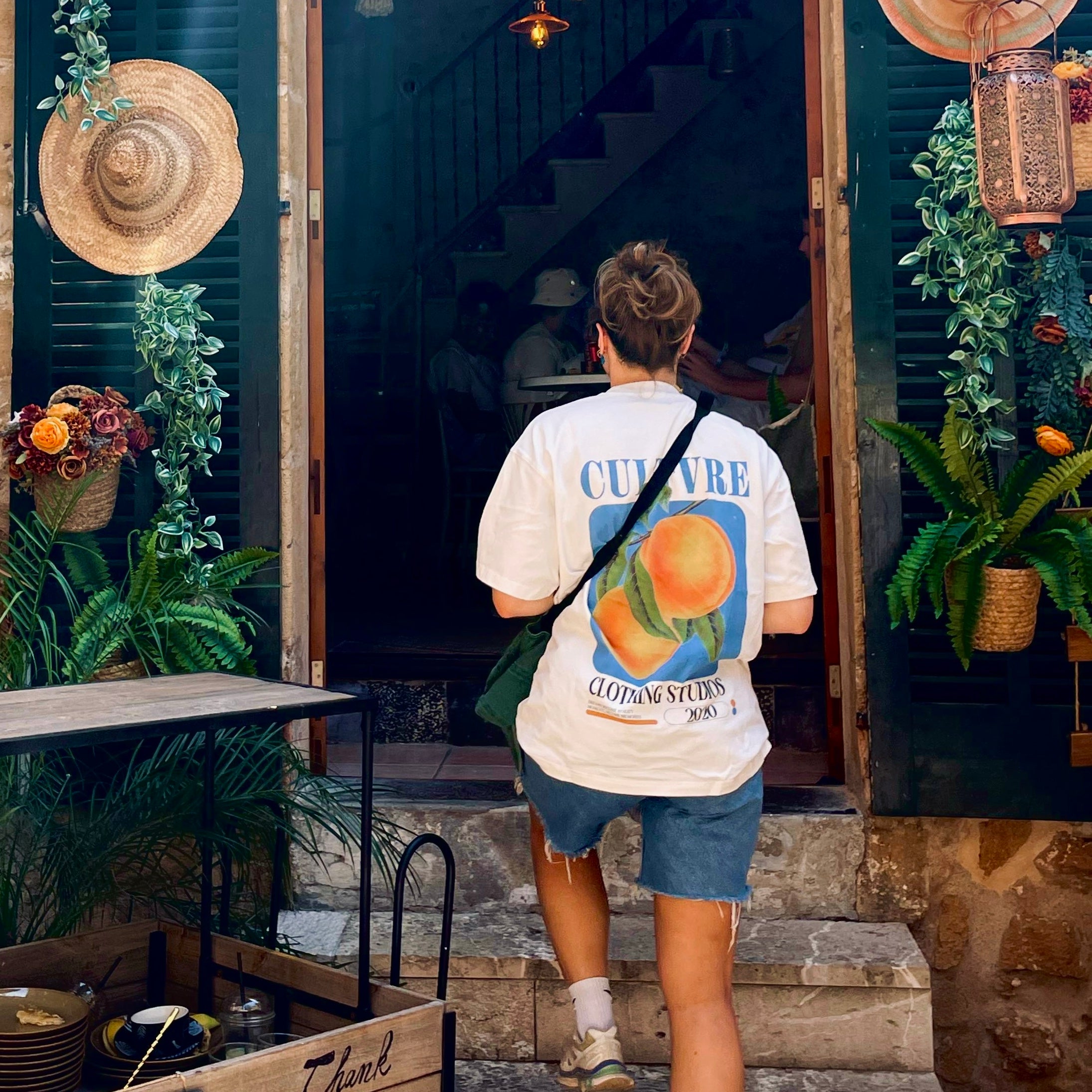 CULTVRE Peach Tee