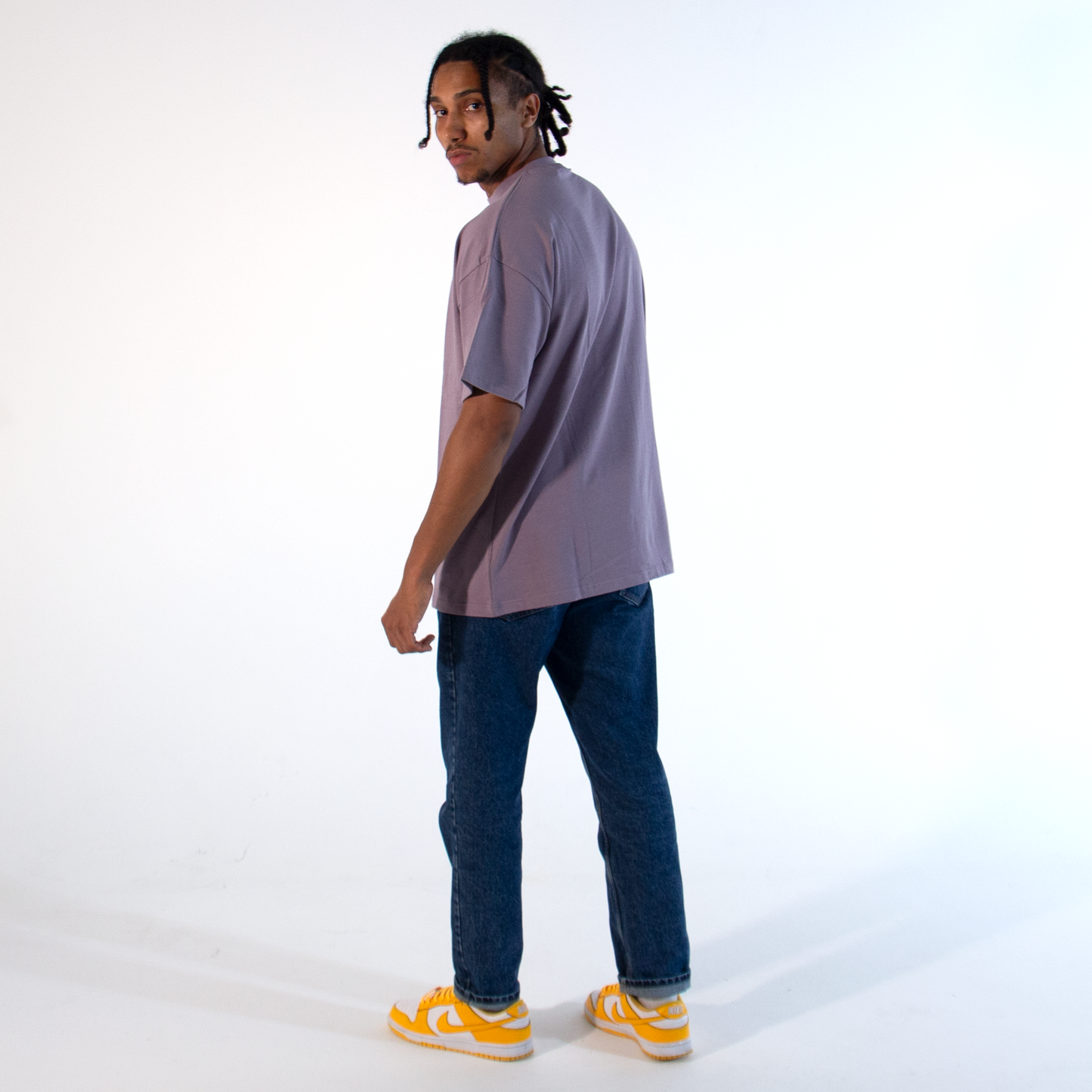 CULTVRE Purple Oversized Tee